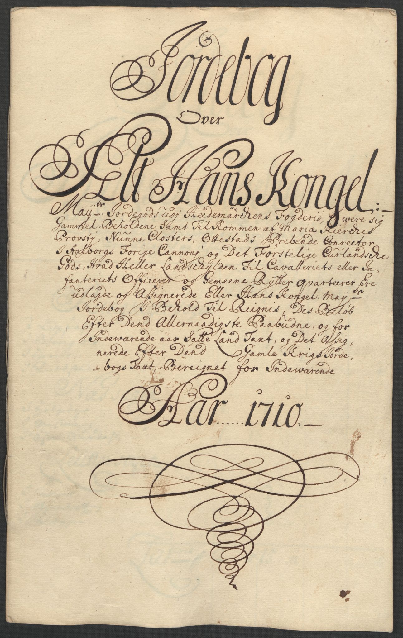 Rentekammeret inntil 1814, Reviderte regnskaper, Fogderegnskap, RA/EA-4092/R16/L1046: Fogderegnskap Hedmark, 1710, s. 29