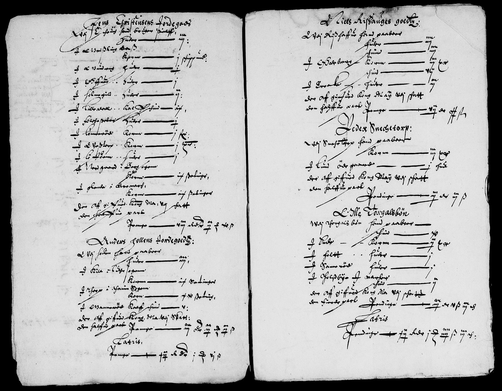 Rentekammeret inntil 1814, Reviderte regnskaper, Lensregnskaper, AV/RA-EA-5023/R/Rb/Rbb/L0004: Idd og Marker len, 1642-1644