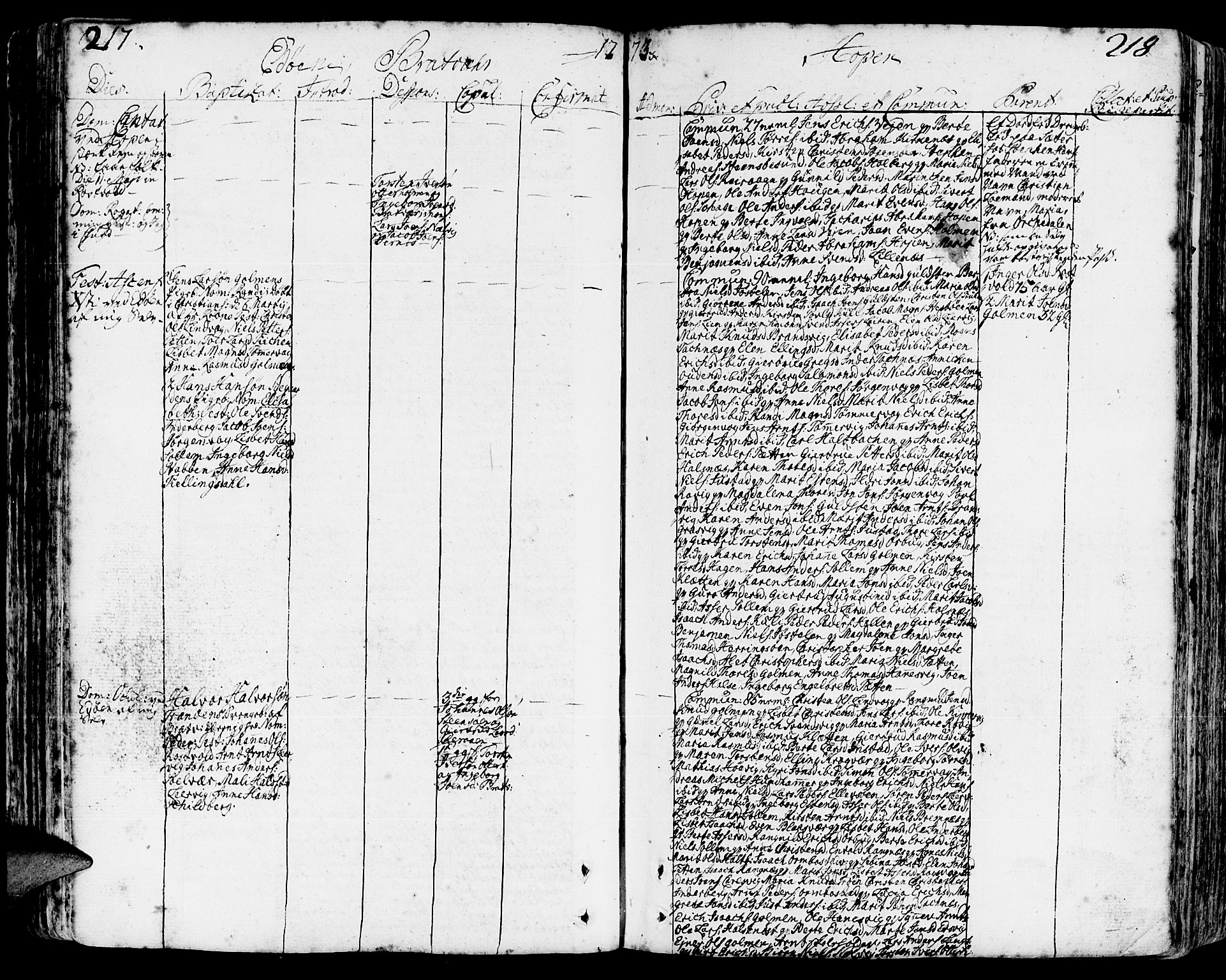 Ministerialprotokoller, klokkerbøker og fødselsregistre - Møre og Romsdal, AV/SAT-A-1454/581/L0932: Ministerialbok nr. 581A02, 1767-1823, s. 217-218