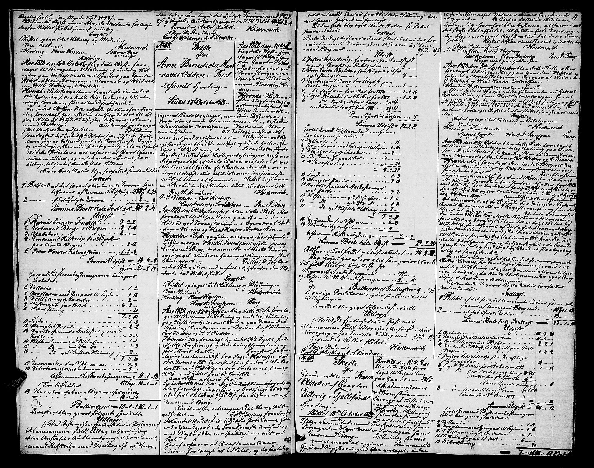 Salten sorenskriveri, AV/SAT-A-4578/1/3/3A/L0049: Skifteprotokoll 22a, 1828-1832, s. 3b-4a