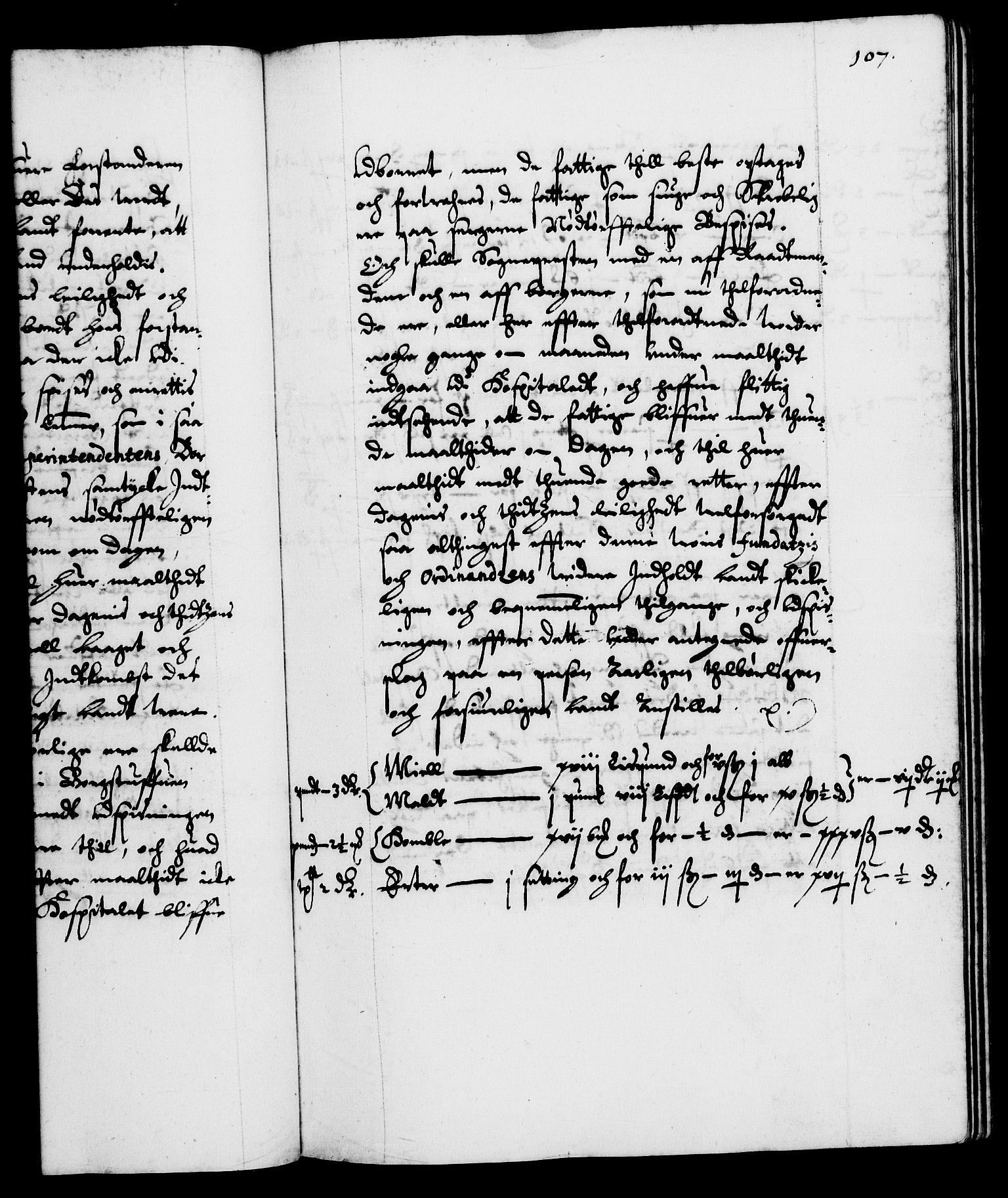 Danske Kanselli 1572-1799, AV/RA-EA-3023/F/Fc/Fca/Fcaa/L0004: Norske registre (mikrofilm), 1617-1630, s. 107a