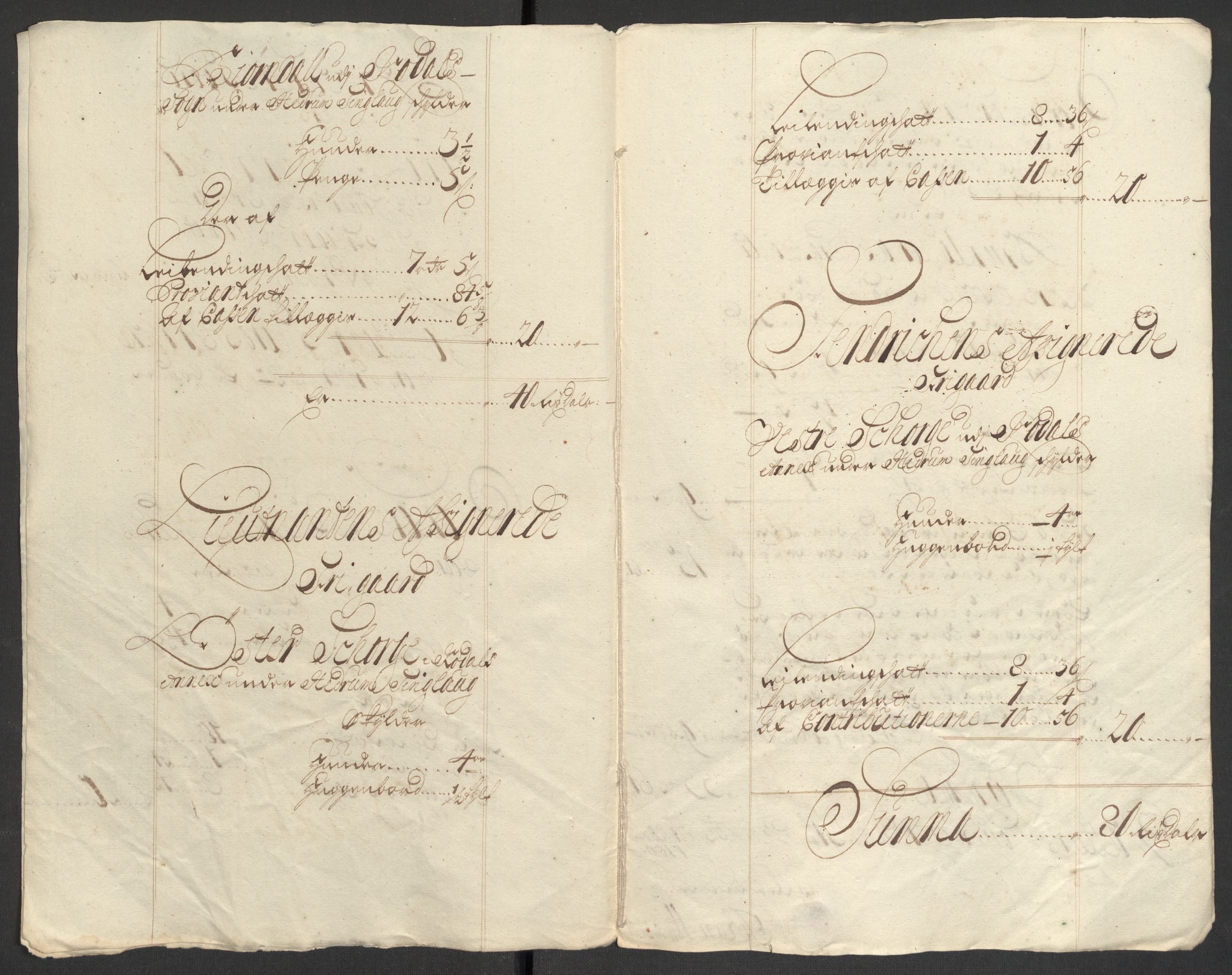 Rentekammeret inntil 1814, Reviderte regnskaper, Fogderegnskap, AV/RA-EA-4092/R33/L1976: Fogderegnskap Larvik grevskap, 1698-1701, s. 277