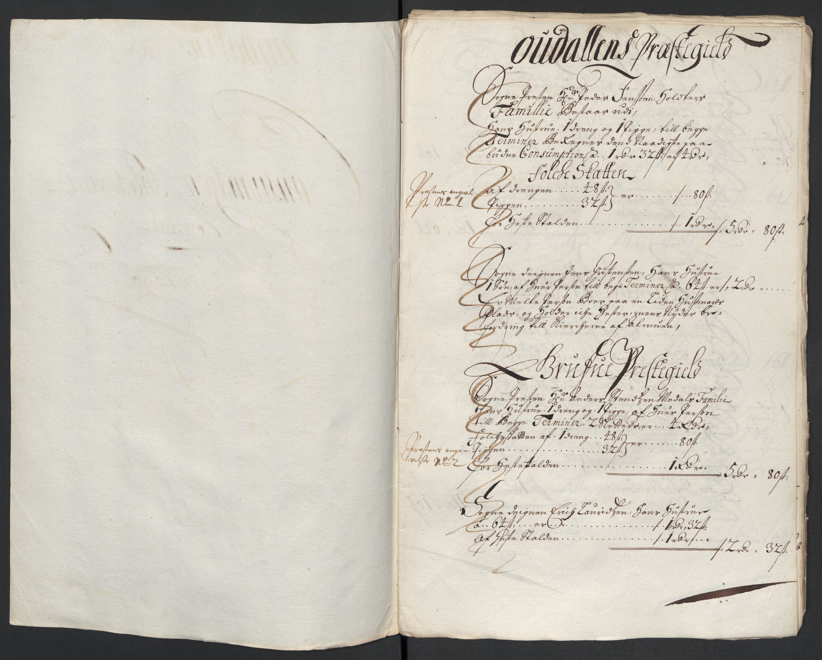 Rentekammeret inntil 1814, Reviderte regnskaper, Fogderegnskap, RA/EA-4092/R13/L0834: Fogderegnskap Solør, Odal og Østerdal, 1696, s. 300