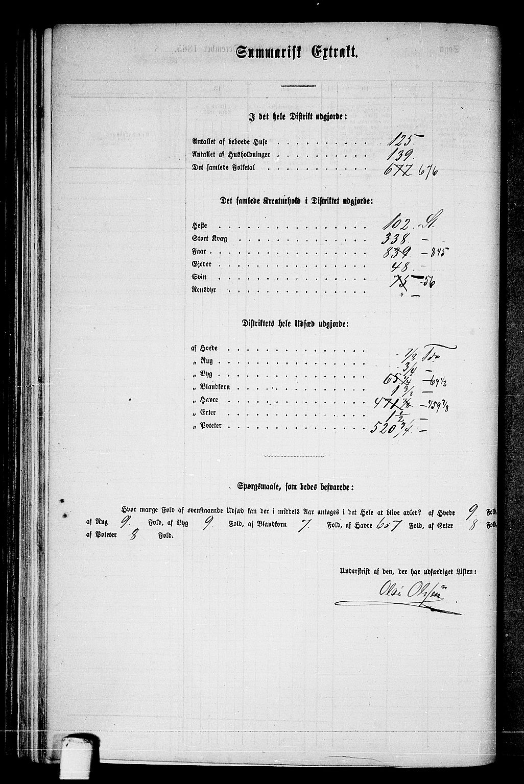 RA, Folketelling 1865 for 1719P Skogn prestegjeld, 1865, s. 95