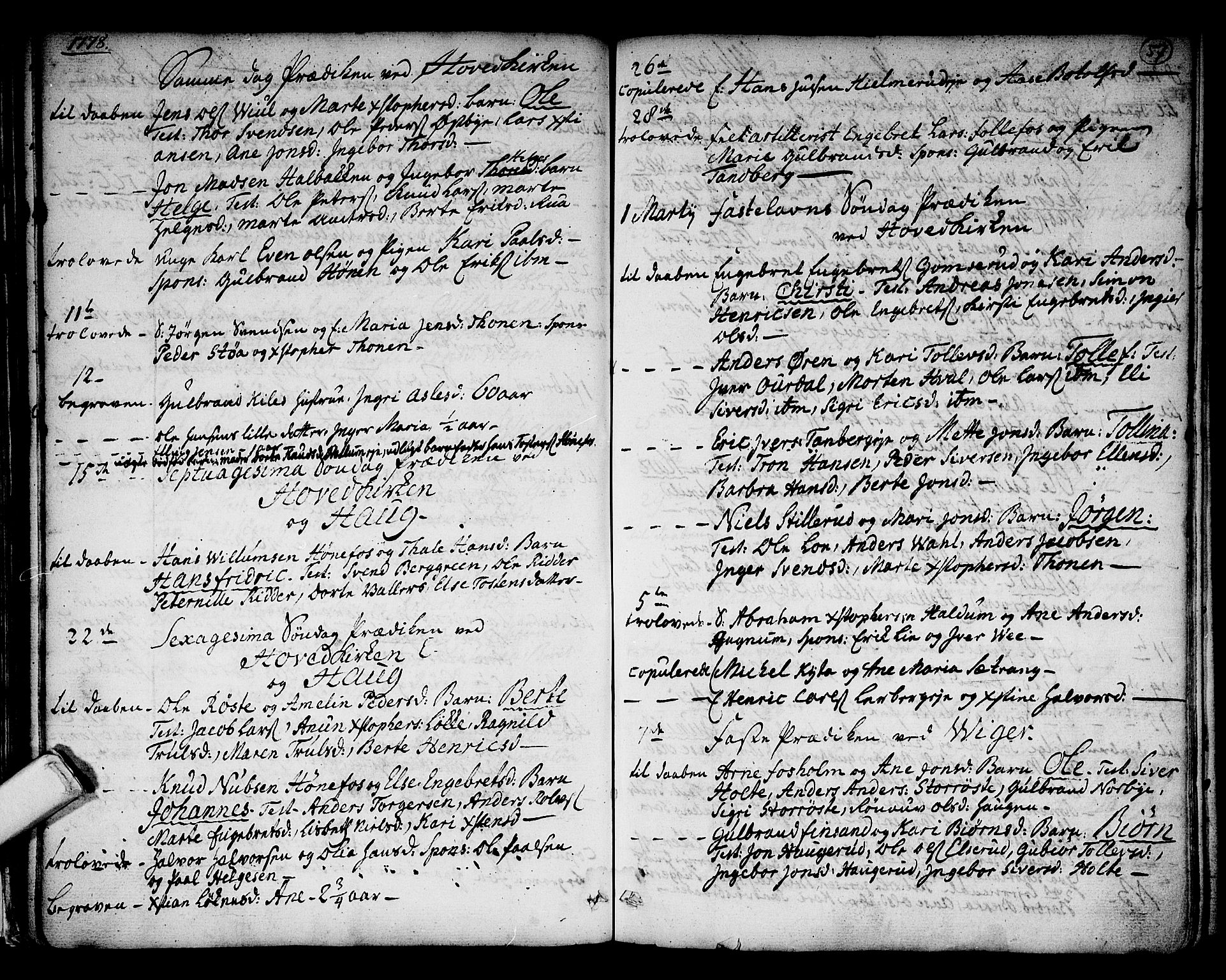 Norderhov kirkebøker, AV/SAKO-A-237/F/Fa/L0005: Ministerialbok nr. 5, 1775-1789, s. 57