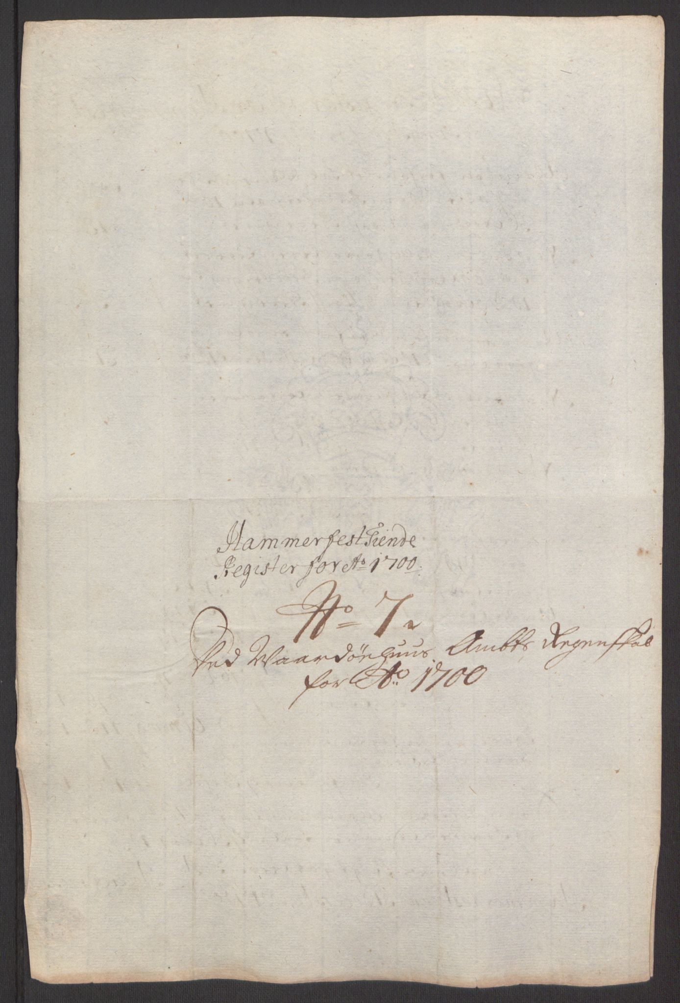 Rentekammeret inntil 1814, Reviderte regnskaper, Fogderegnskap, AV/RA-EA-4092/R69/L4851: Fogderegnskap Finnmark/Vardøhus, 1691-1700, s. 456