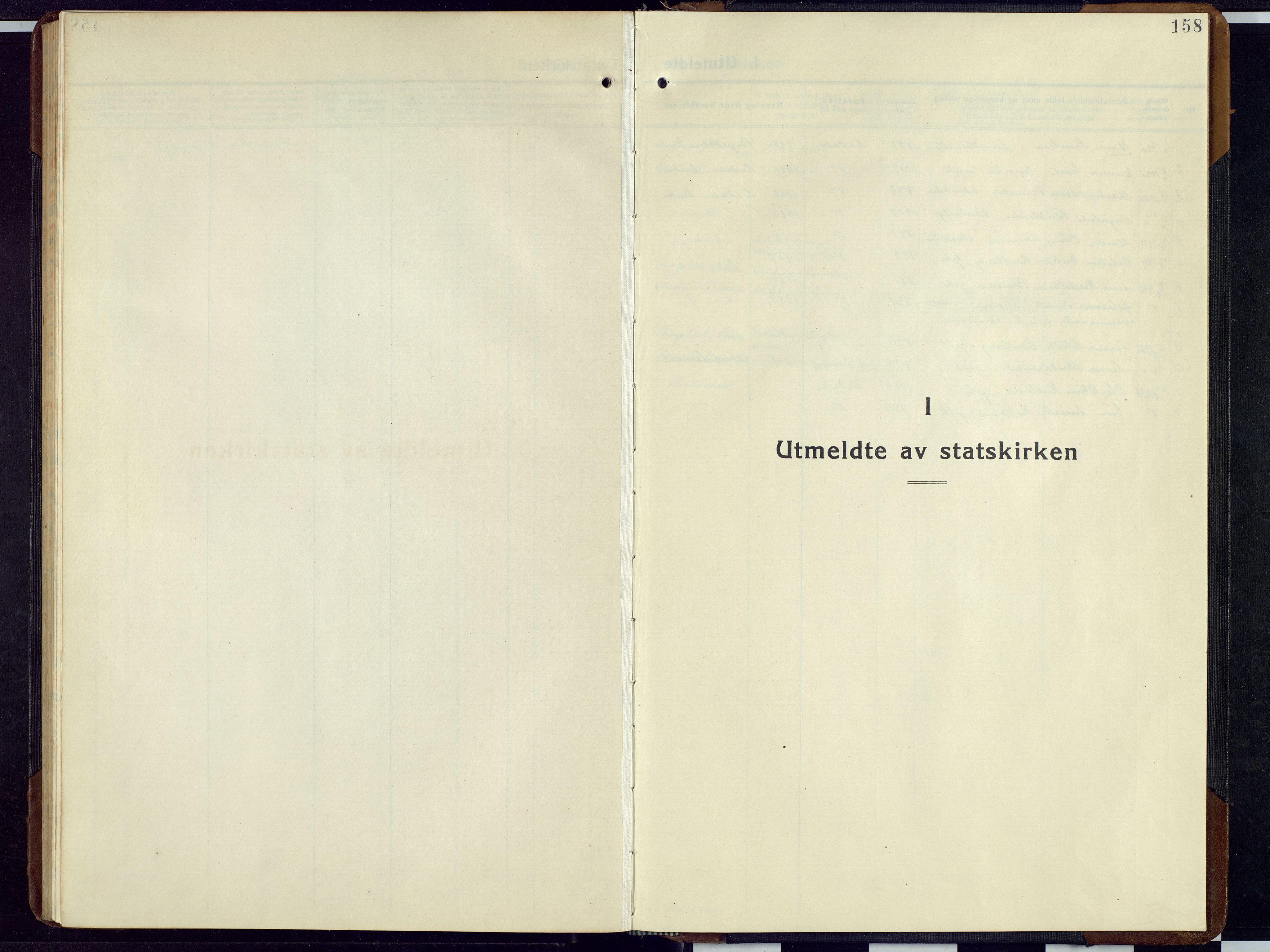 Sør-Aurdal prestekontor, SAH/PREST-128/H/Ha/Hab/L0012: Klokkerbok nr. 12, 1924-1956, s. 158
