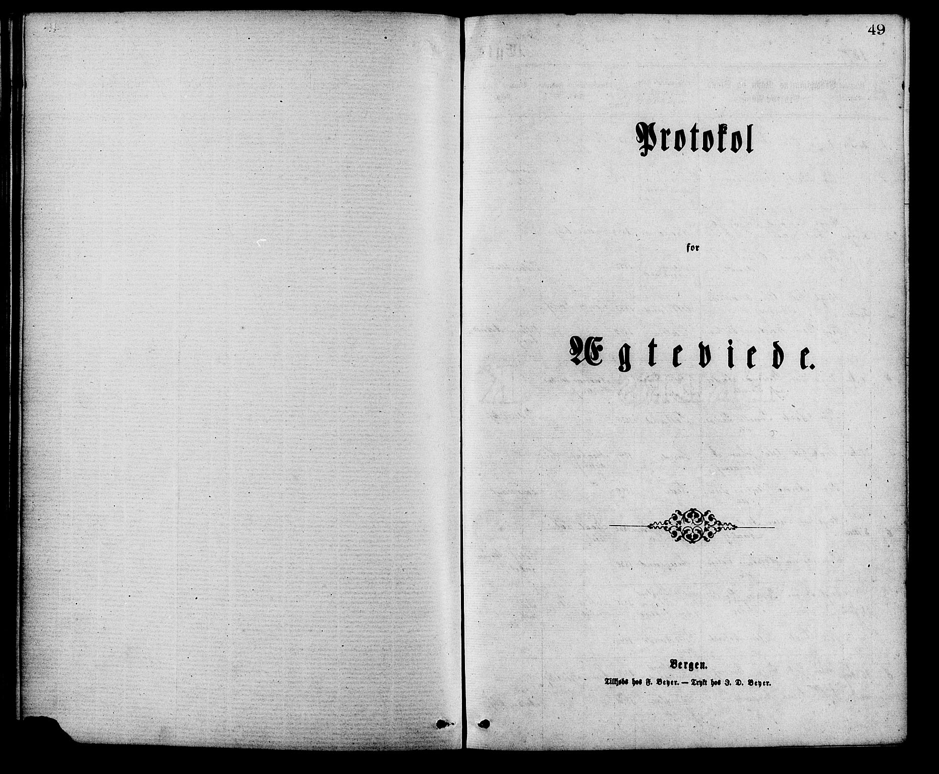 Kvinesdal sokneprestkontor, SAK/1111-0026/F/Fa/Faa/L0003: Ministerialbok nr. A 3, 1877-1882, s. 49