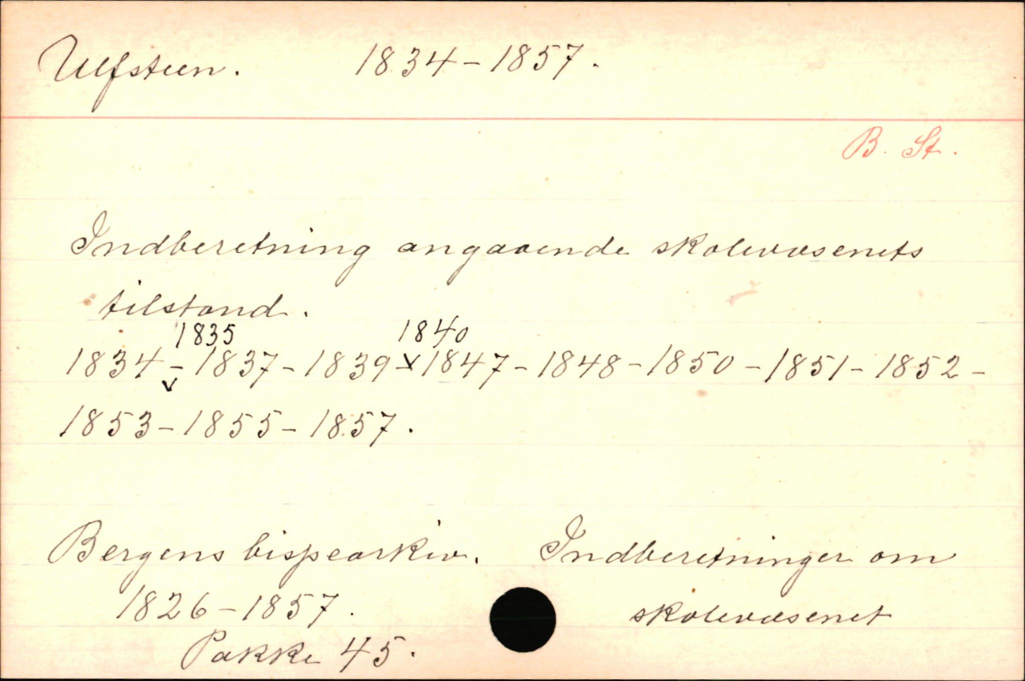 Haugen, Johannes - lærer, AV/SAB-SAB/PA-0036/01/L0001: Om klokkere og lærere, 1521-1904, s. 10634
