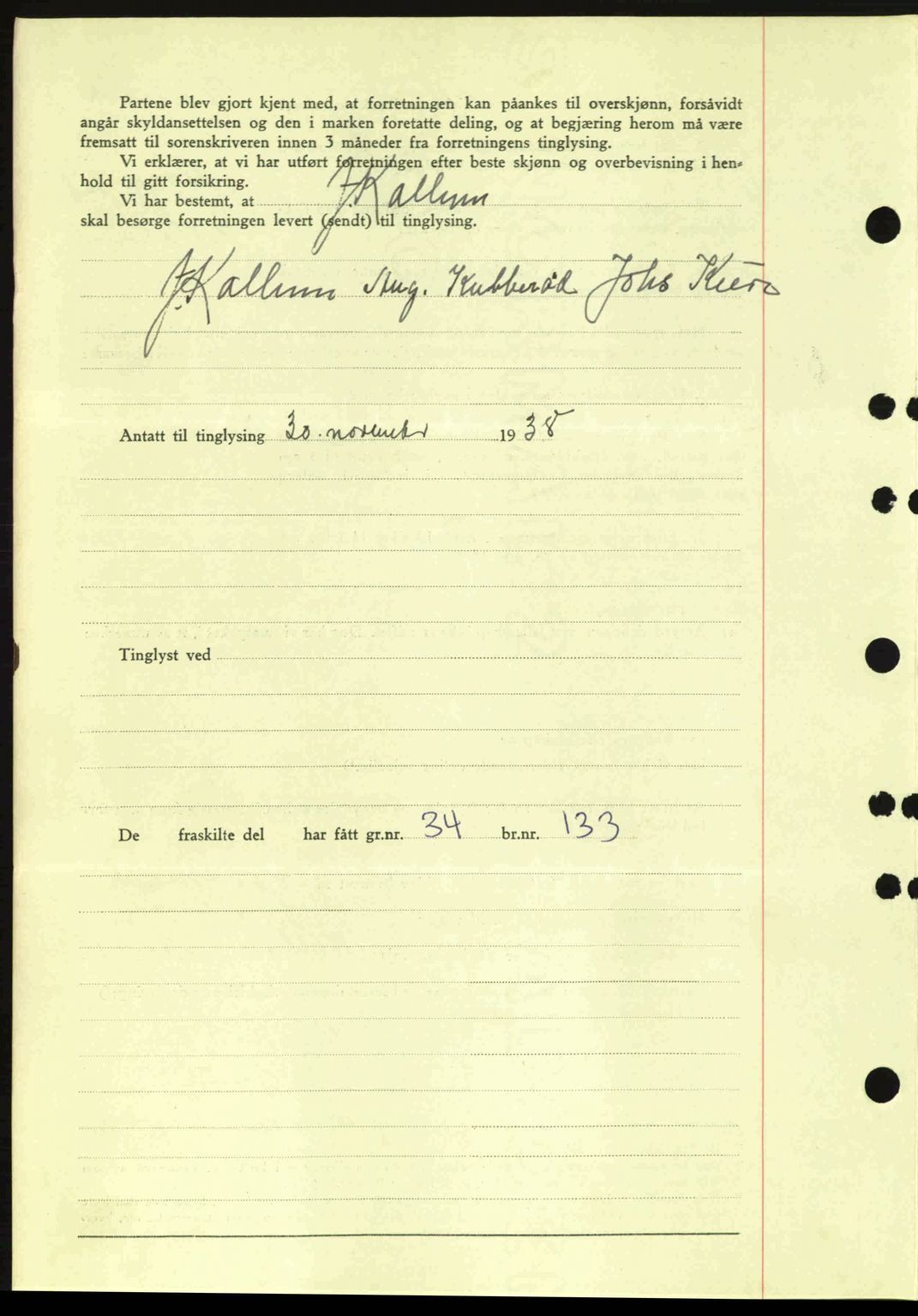Moss sorenskriveri, SAO/A-10168: Pantebok nr. A5, 1938-1939, Dagboknr: 2641/1938
