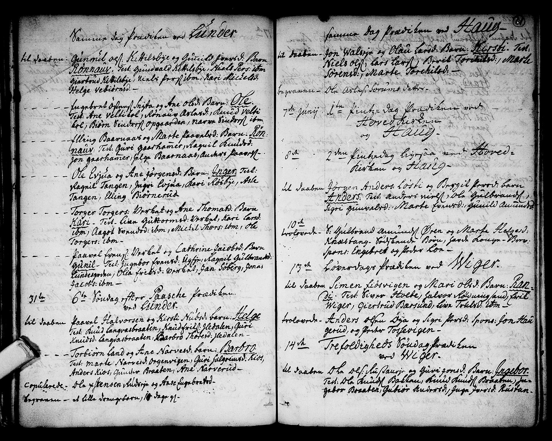 Norderhov kirkebøker, SAKO/A-237/F/Fa/L0005: Ministerialbok nr. 5, 1775-1789, s. 61