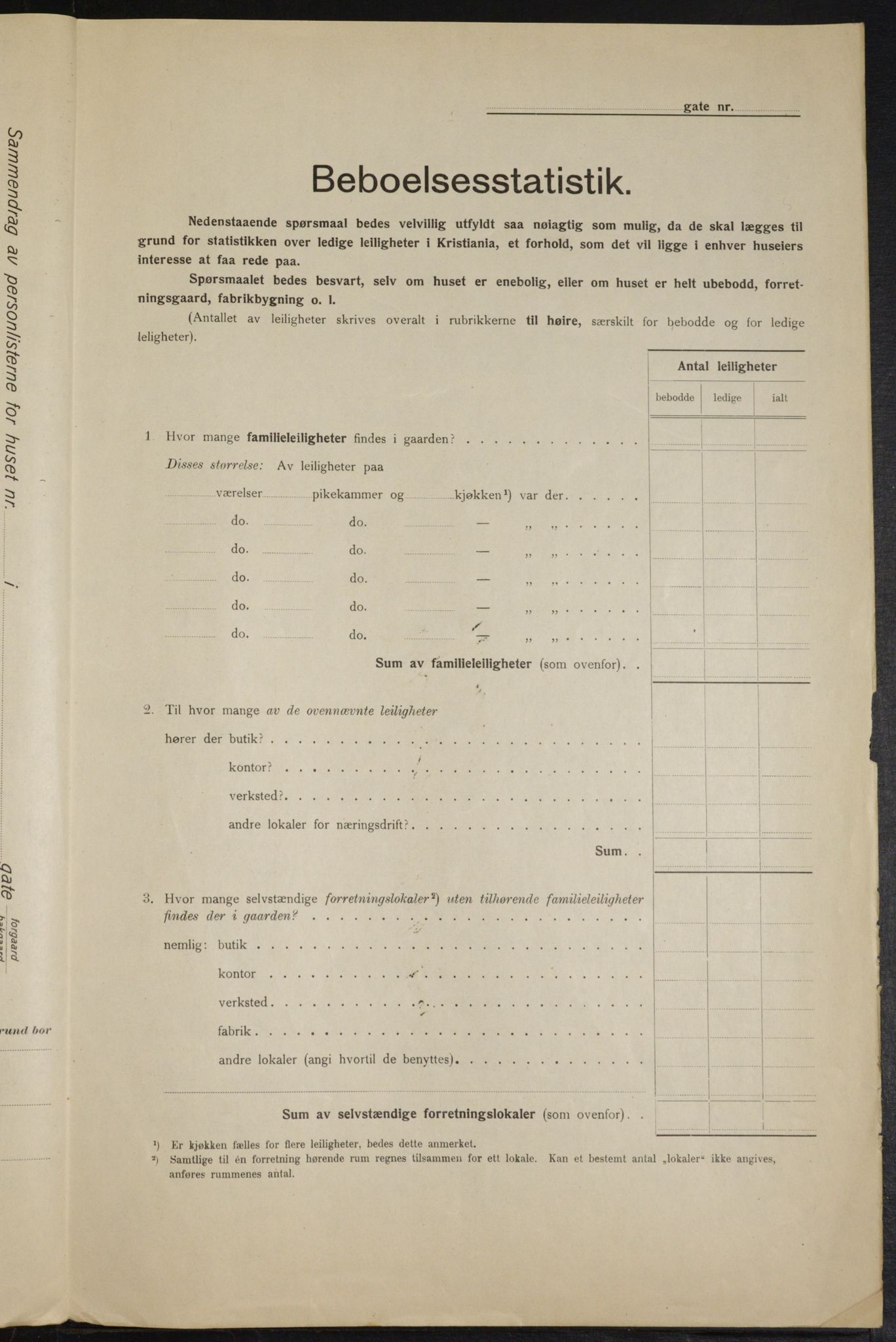 OBA, Kommunal folketelling 1.2.1915 for Kristiania, 1915, s. 73413