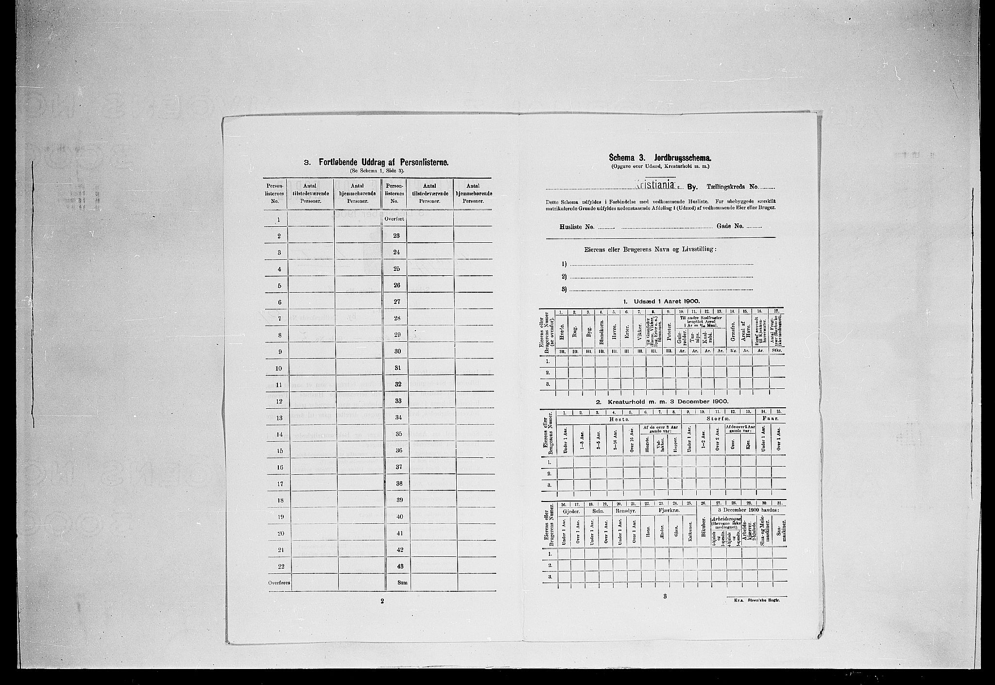 SAO, Folketelling 1900 for 0301 Kristiania kjøpstad, 1900, s. 21731