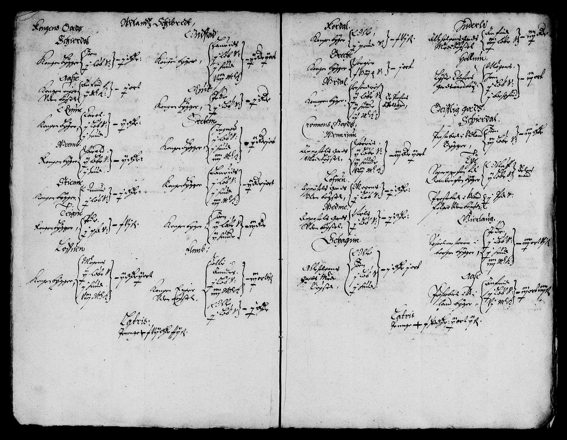 Rentekammeret inntil 1814, Reviderte regnskaper, Lensregnskaper, AV/RA-EA-5023/R/Rb/Rbt/L0124: Bergenhus len, 1652-1654