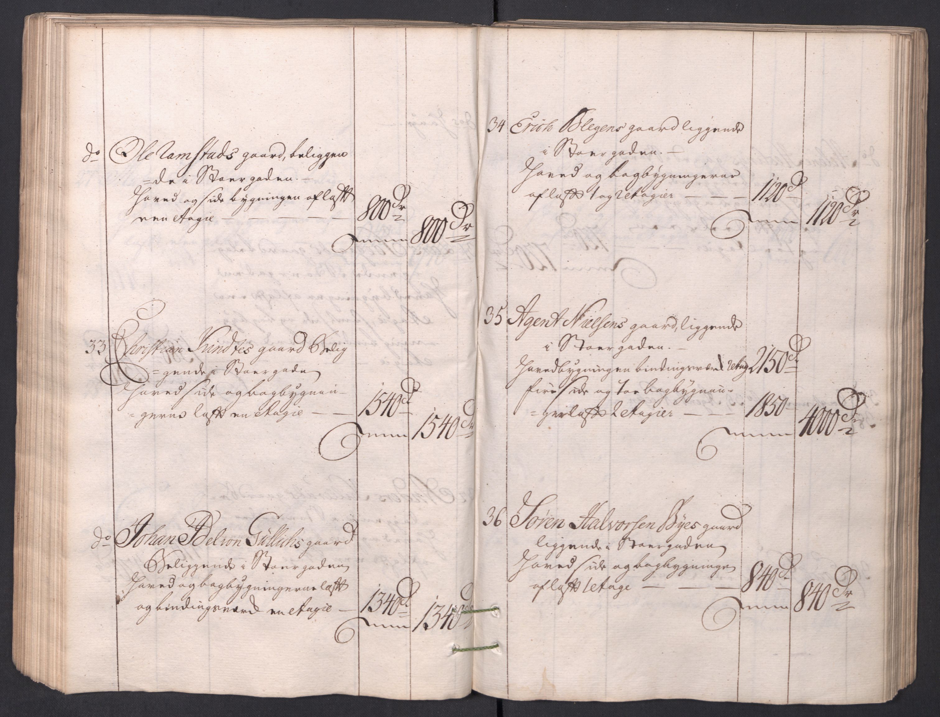 Kristiania stiftamt, SAO/A-10386/I/Ia/L0001/0002: Branntakster / Christiania, 1766-1767