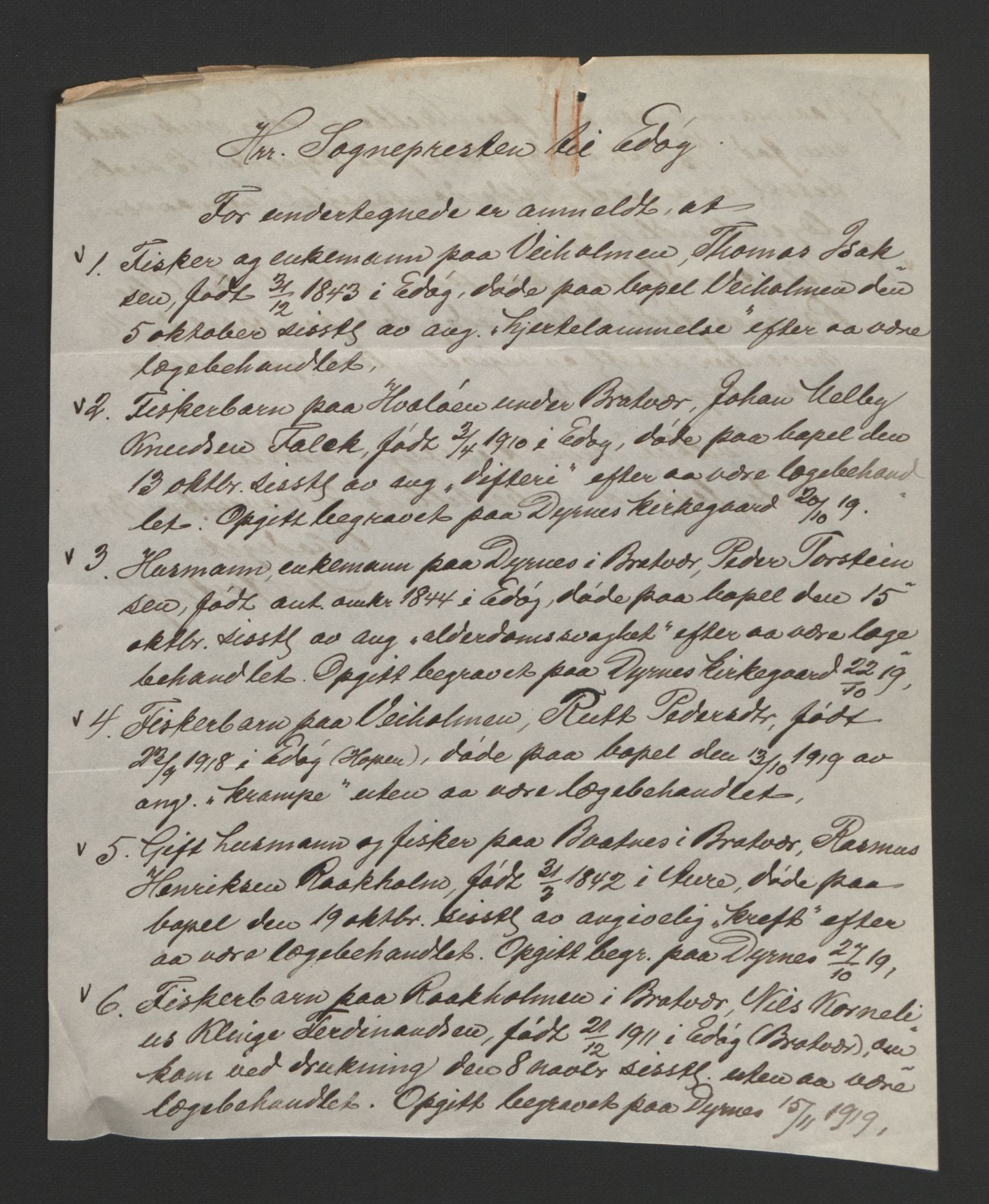 Ministerialprotokoller, klokkerbøker og fødselsregistre - Møre og Romsdal, AV/SAT-A-1454/583/L0955: Ministerialbok nr. 583A02, 1907-1926