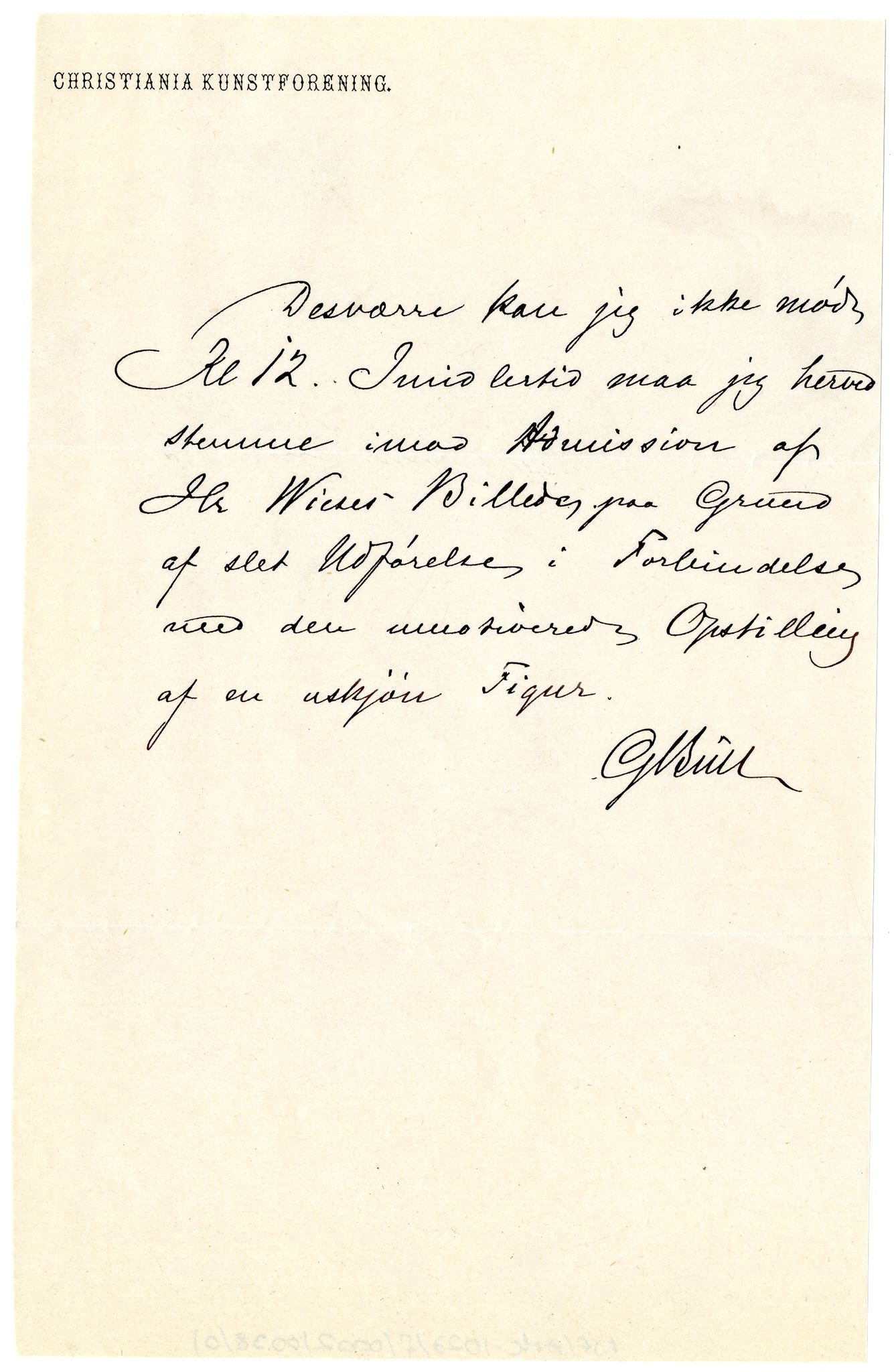 Diderik Maria Aalls brevsamling, NF/Ark-1023/F/L0002: D.M. Aalls brevsamling. B - C, 1799-1889, s. 205