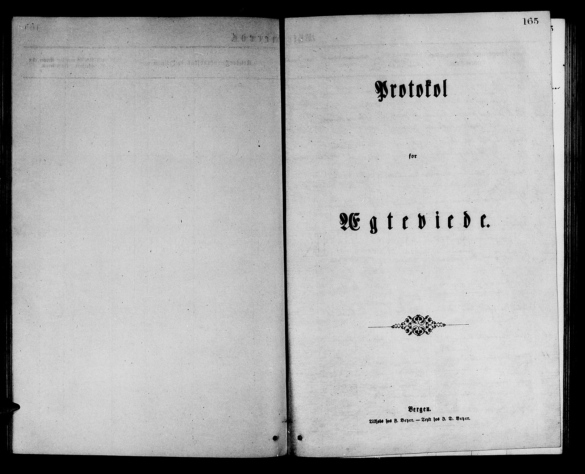 Masfjorden sokneprestembete, AV/SAB-A-77001: Klokkerbok nr. A 2, 1876-1891, s. 165