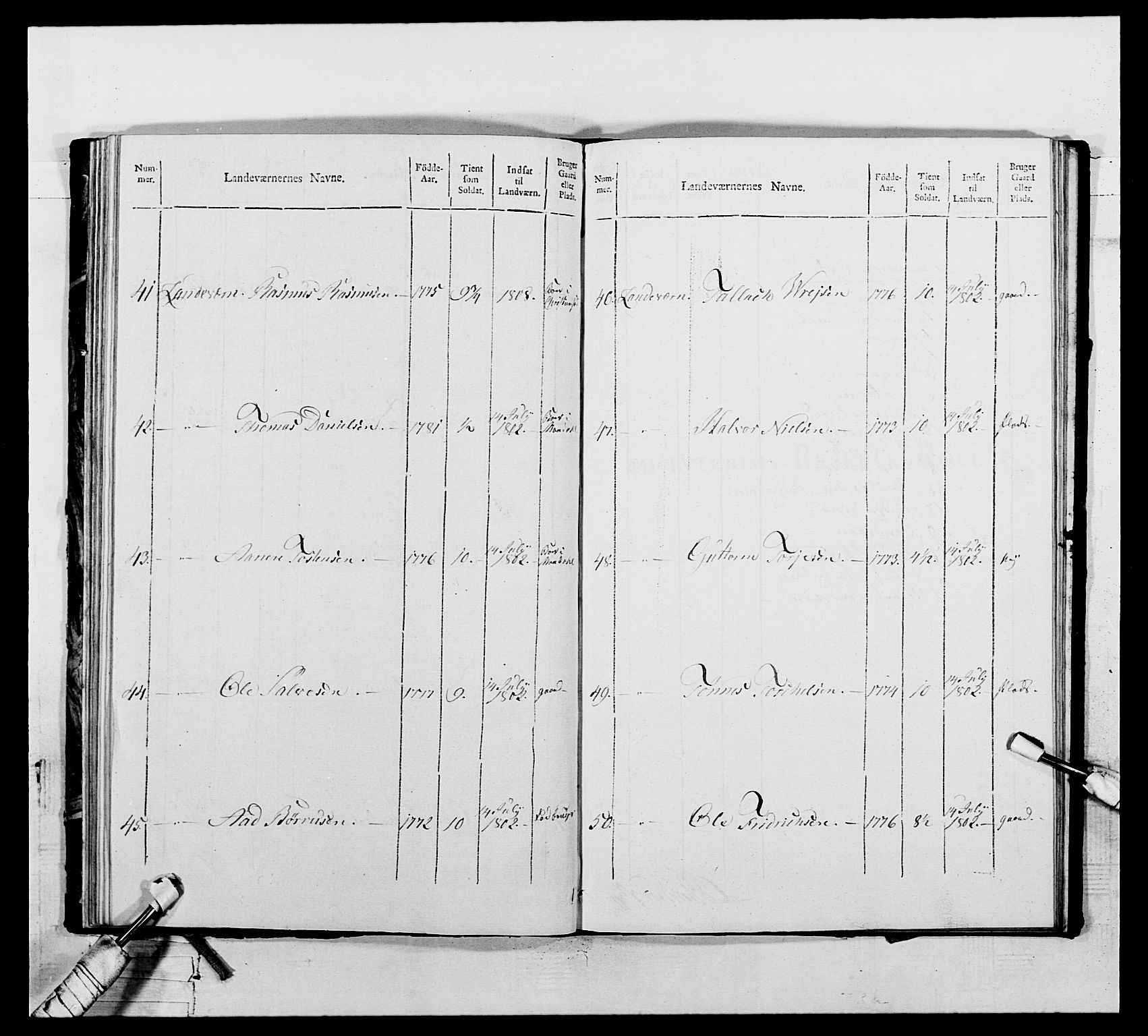 Generalitets- og kommissariatskollegiet, Det kongelige norske kommissariatskollegium, AV/RA-EA-5420/E/Eh/L0111: Vesterlenske nasjonale infanteriregiment, 1810, s. 85