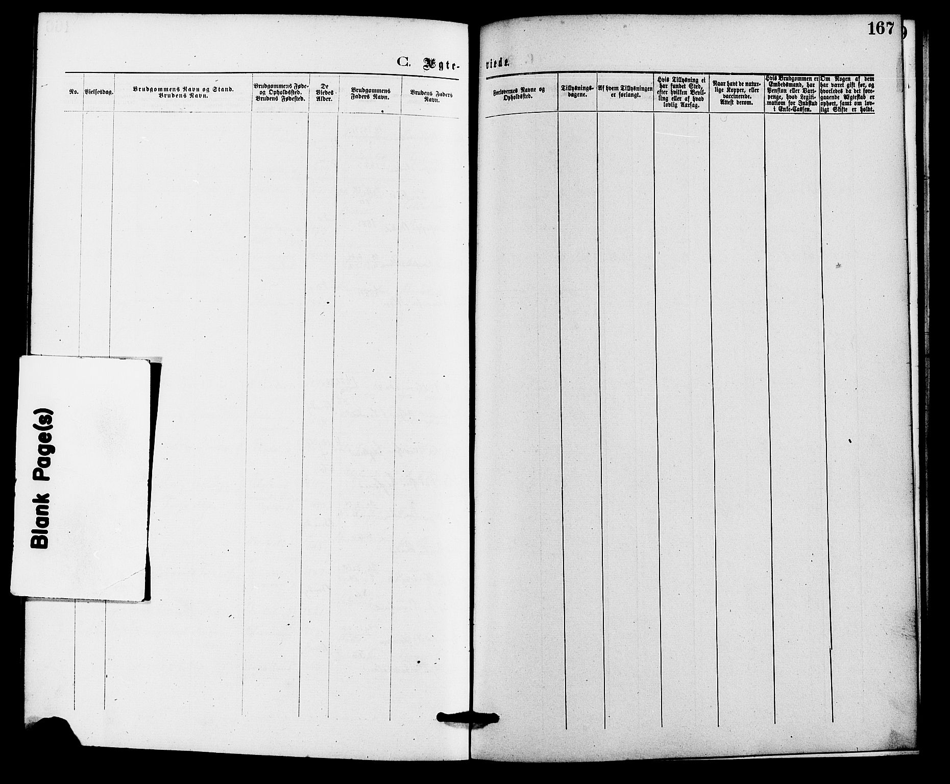 Holum sokneprestkontor, AV/SAK-1111-0022/F/Fa/Fab/L0006: Ministerialbok nr. A 6, 1875-1886, s. 167