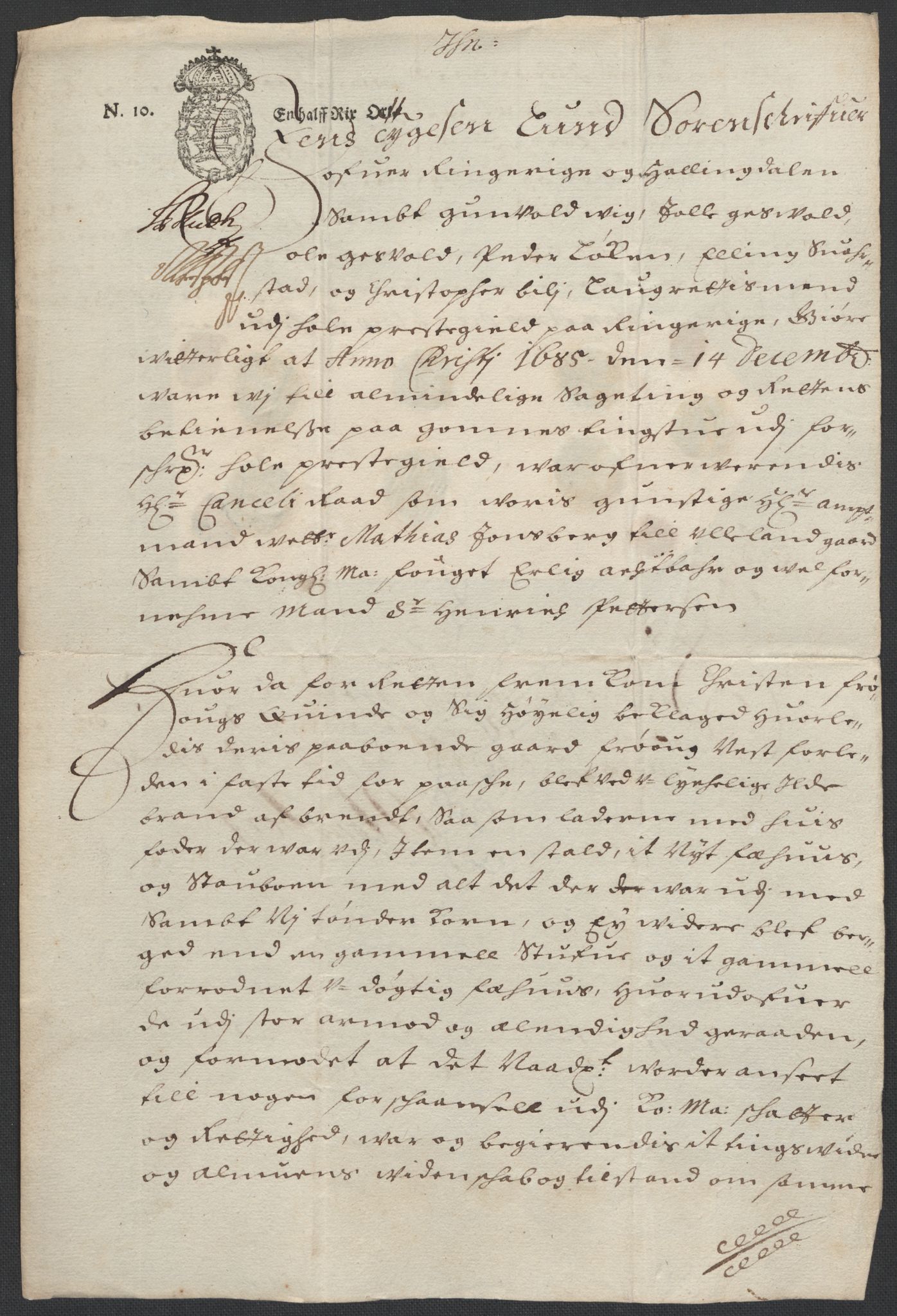 Rentekammeret inntil 1814, Reviderte regnskaper, Fogderegnskap, RA/EA-4092/R21/L1446: Fogderegnskap Ringerike og Hallingdal, 1683-1686, s. 406