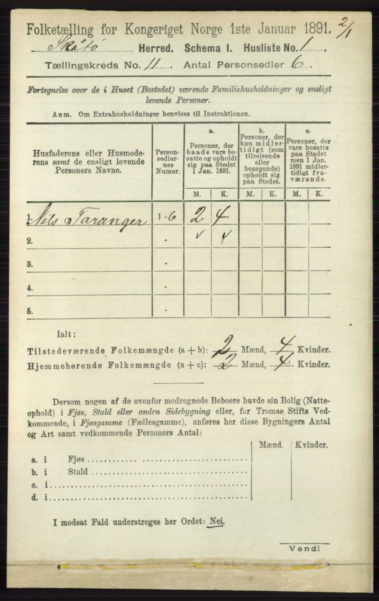 RA, Folketelling 1891 for 0815 Skåtøy herred, 1891, s. 4217