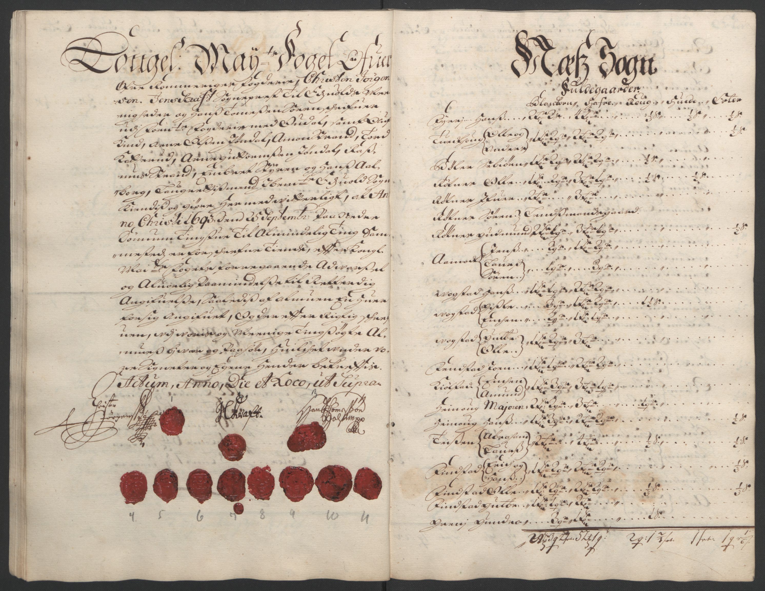 Rentekammeret inntil 1814, Reviderte regnskaper, Fogderegnskap, AV/RA-EA-4092/R12/L0705: Fogderegnskap Øvre Romerike, 1693, s. 55