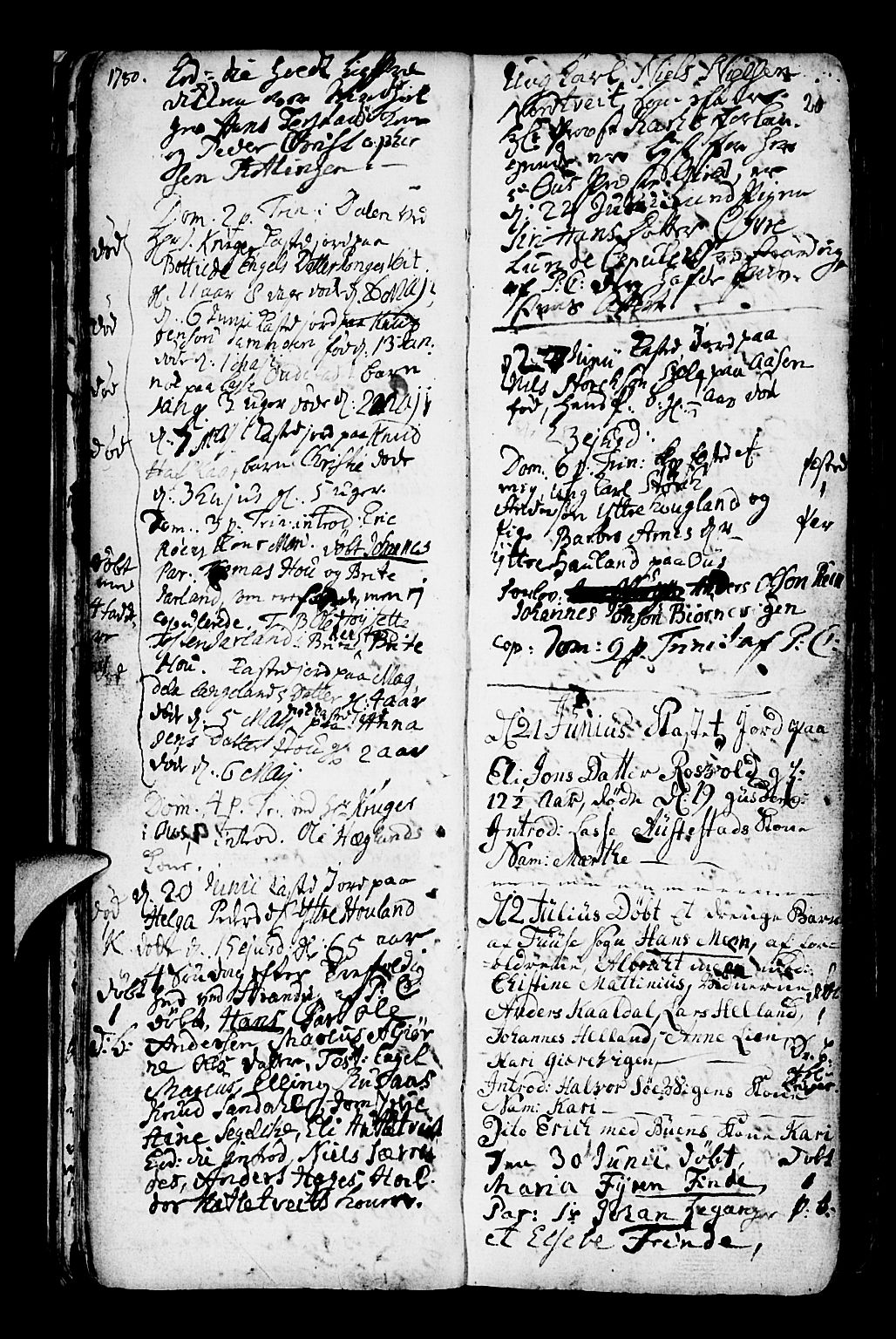 Os sokneprestembete, AV/SAB-A-99929: Ministerialbok nr. A 10, 1779-1788, s. 20