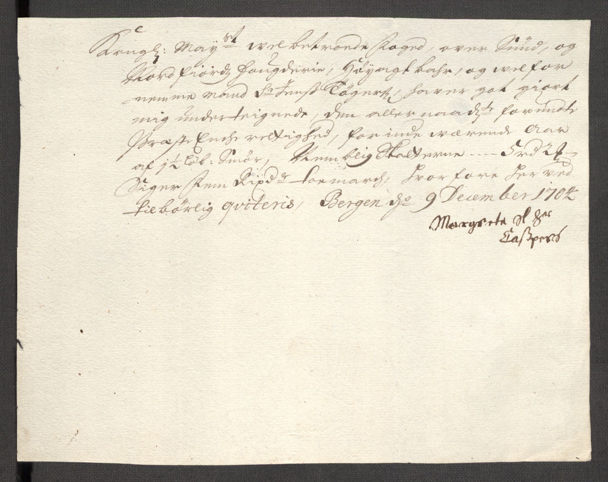 Rentekammeret inntil 1814, Reviderte regnskaper, Fogderegnskap, RA/EA-4092/R53/L3428: Fogderegnskap Sunn- og Nordfjord, 1704, s. 251