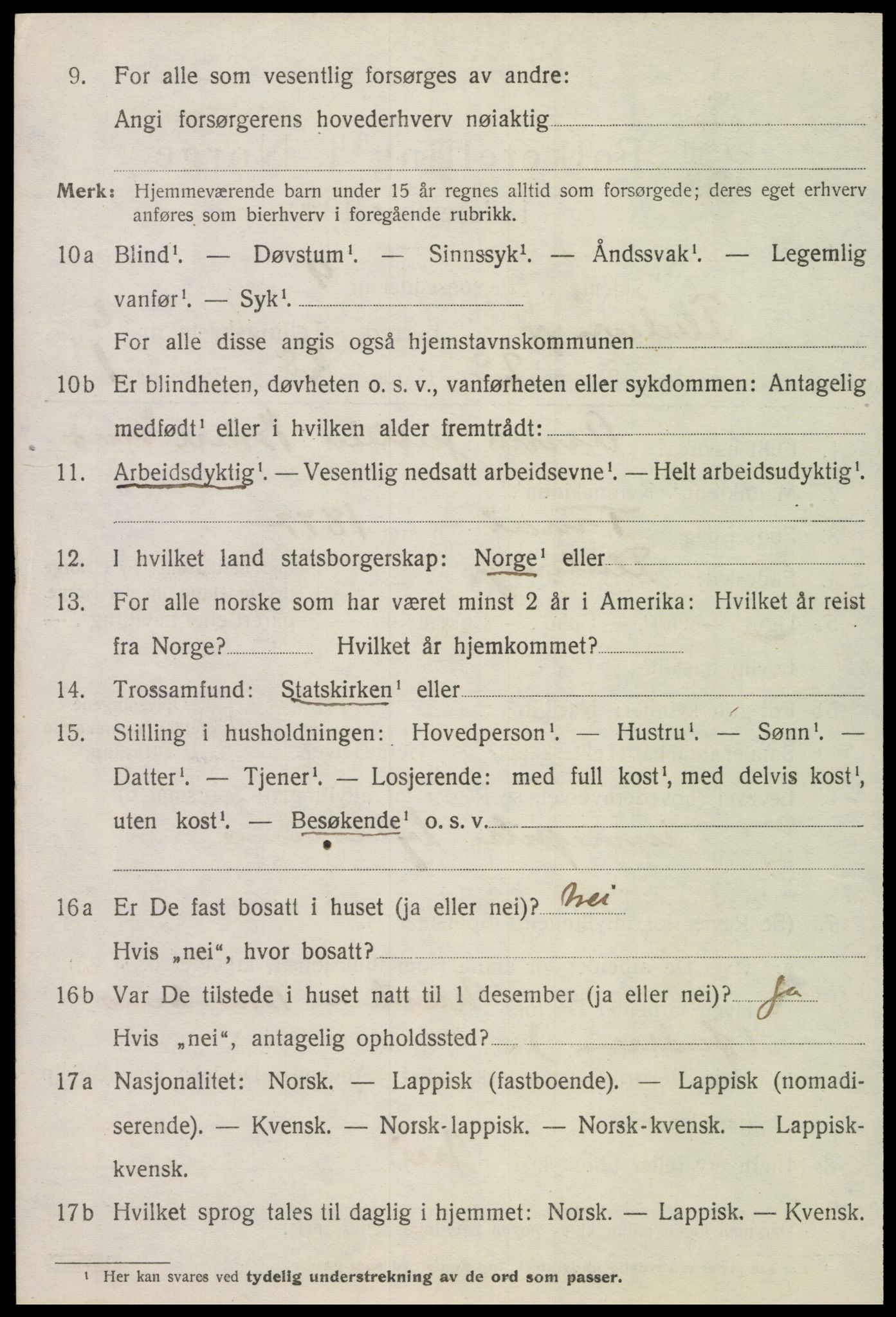 SAT, Folketelling 1920 for 1749 Flatanger herred, 1920, s. 3215