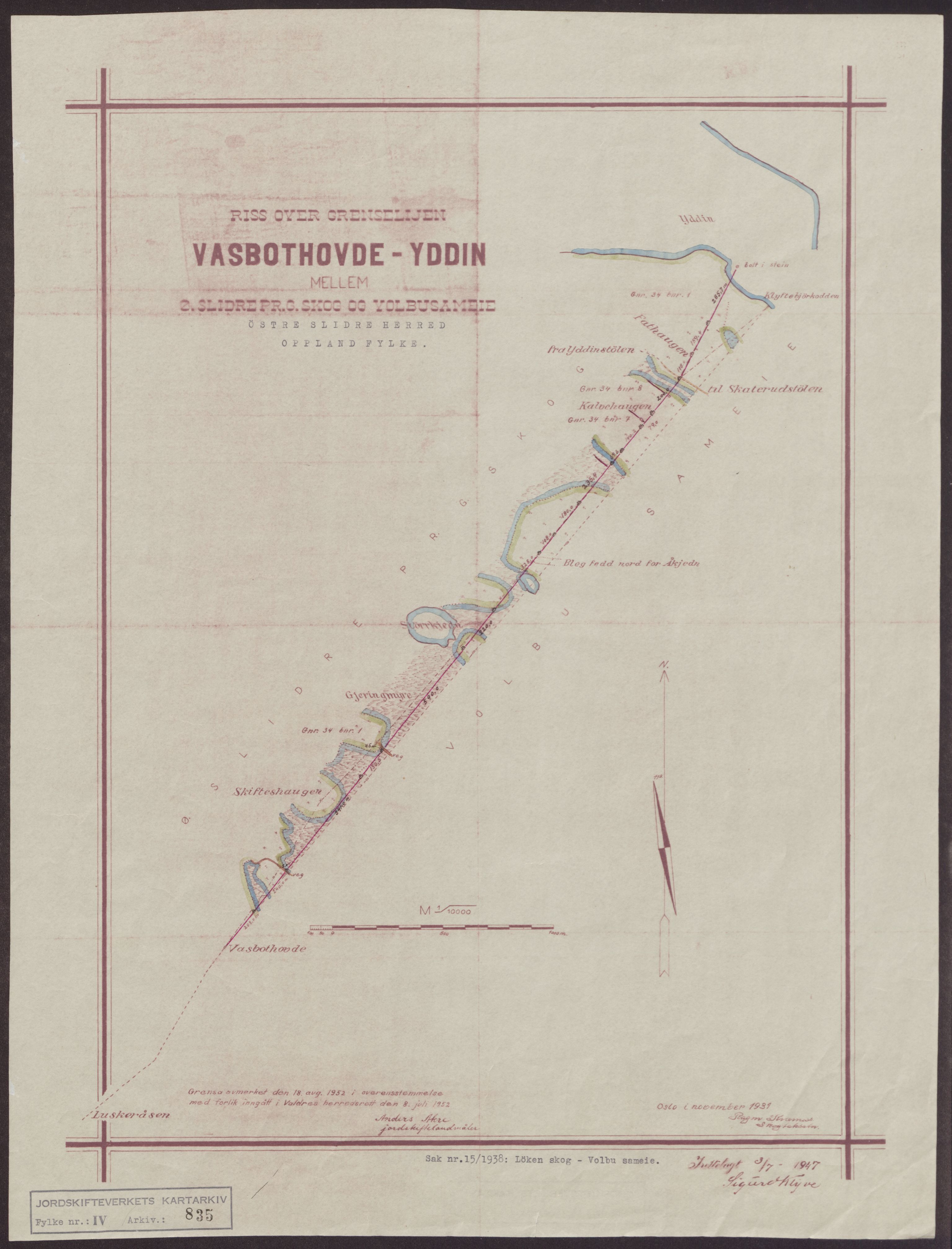 Jordskifteverkets kartarkiv, RA/S-3929/T, 1859-1988, s. 1051