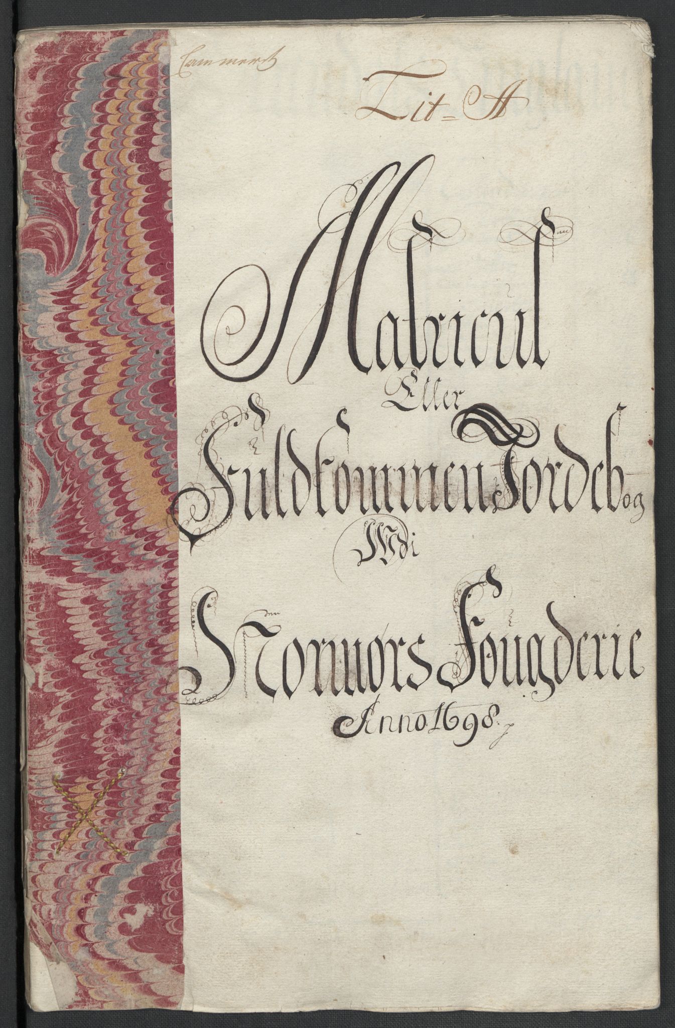 Rentekammeret inntil 1814, Reviderte regnskaper, Fogderegnskap, RA/EA-4092/R56/L3737: Fogderegnskap Nordmøre, 1697-1698, s. 197