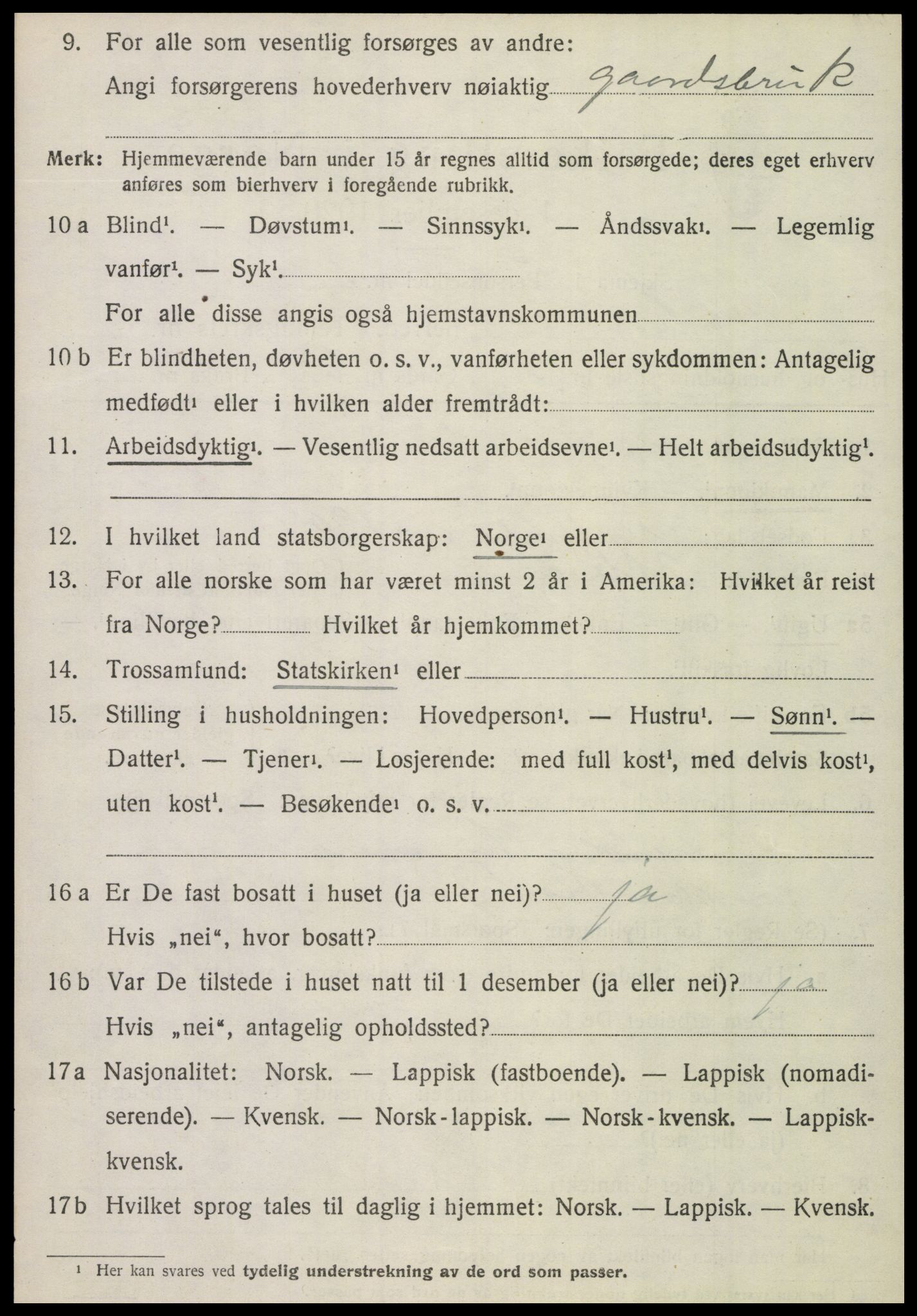 SAT, Folketelling 1920 for 1747 Otterøy herred, 1920, s. 1444