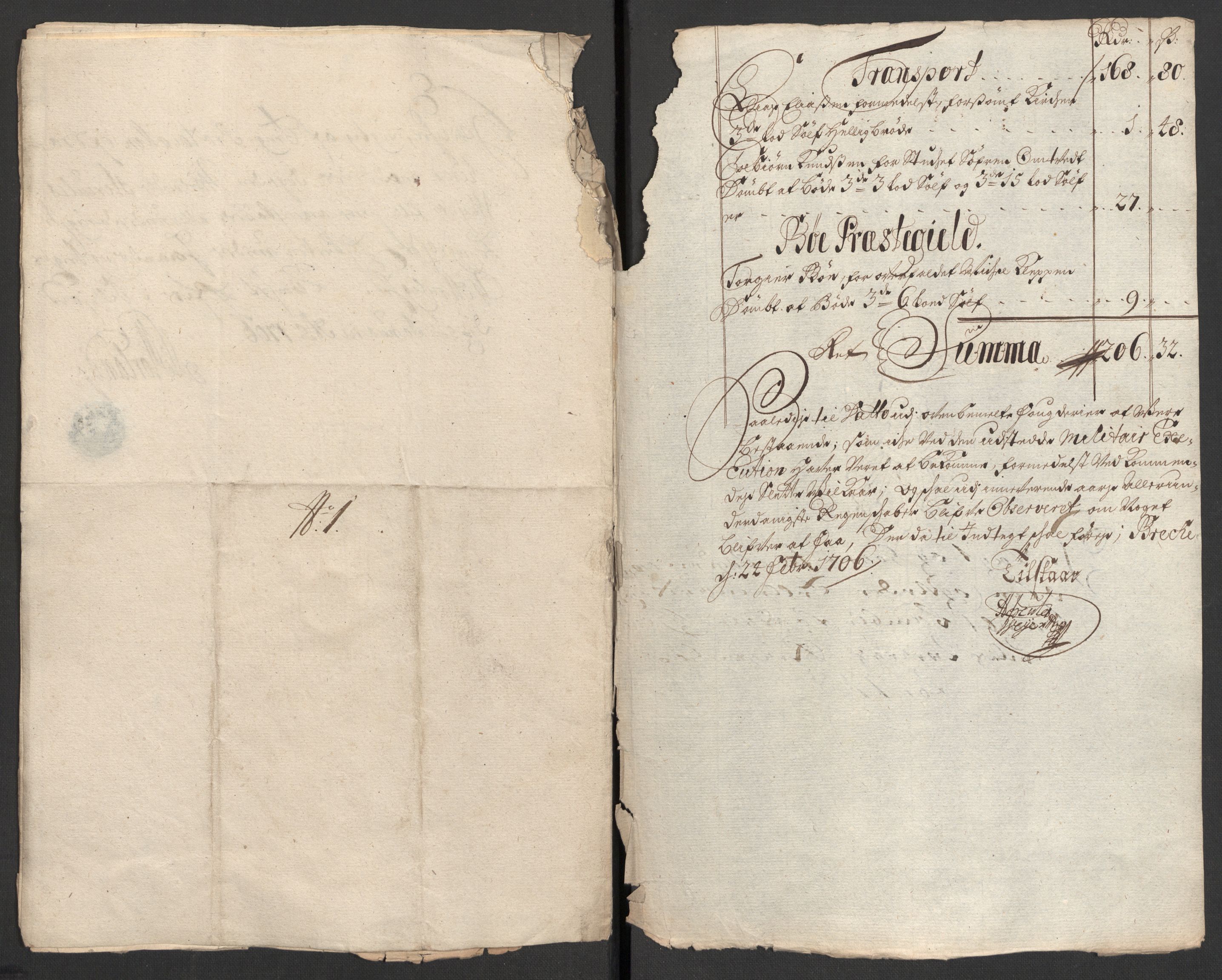 Rentekammeret inntil 1814, Reviderte regnskaper, Fogderegnskap, AV/RA-EA-4092/R36/L2113: Fogderegnskap Øvre og Nedre Telemark og Bamble, 1705, s. 48