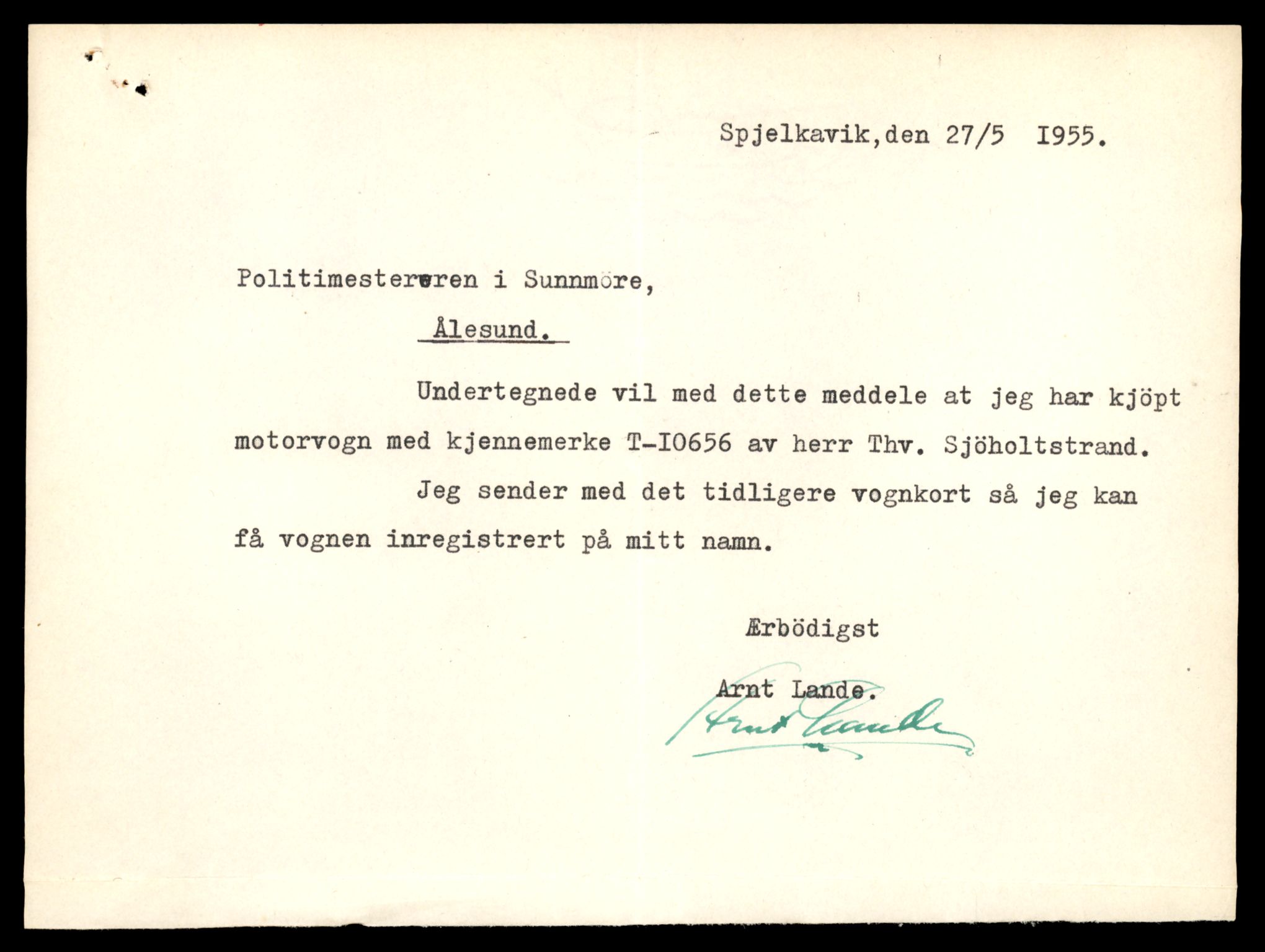 Møre og Romsdal vegkontor - Ålesund trafikkstasjon, AV/SAT-A-4099/F/Fe/L0022: Registreringskort for kjøretøy T 10584 - T 10694, 1927-1998, s. 2077