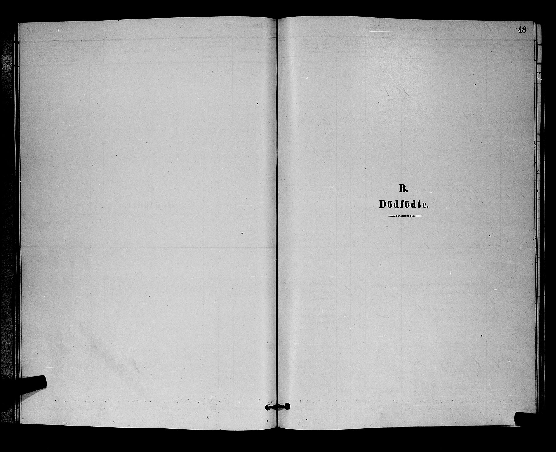 Nittedal prestekontor Kirkebøker, AV/SAO-A-10365a/G/Gb/L0002: Klokkerbok nr. II 2, 1879-1901, s. 48
