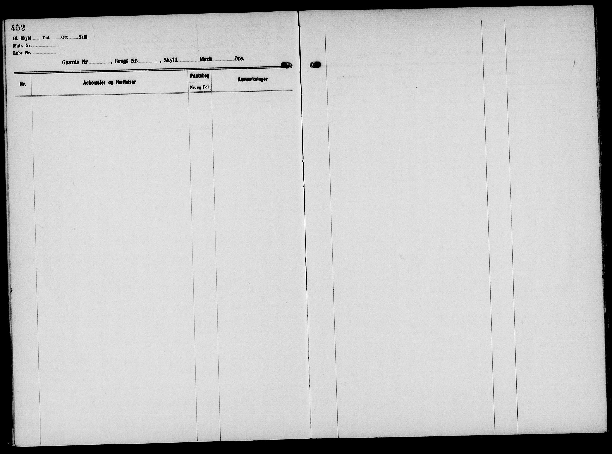 Solør tingrett, AV/SAH-TING-008/H/Ha/Hak/L0002: Panteregister nr. II, 1900-1935, s. 452