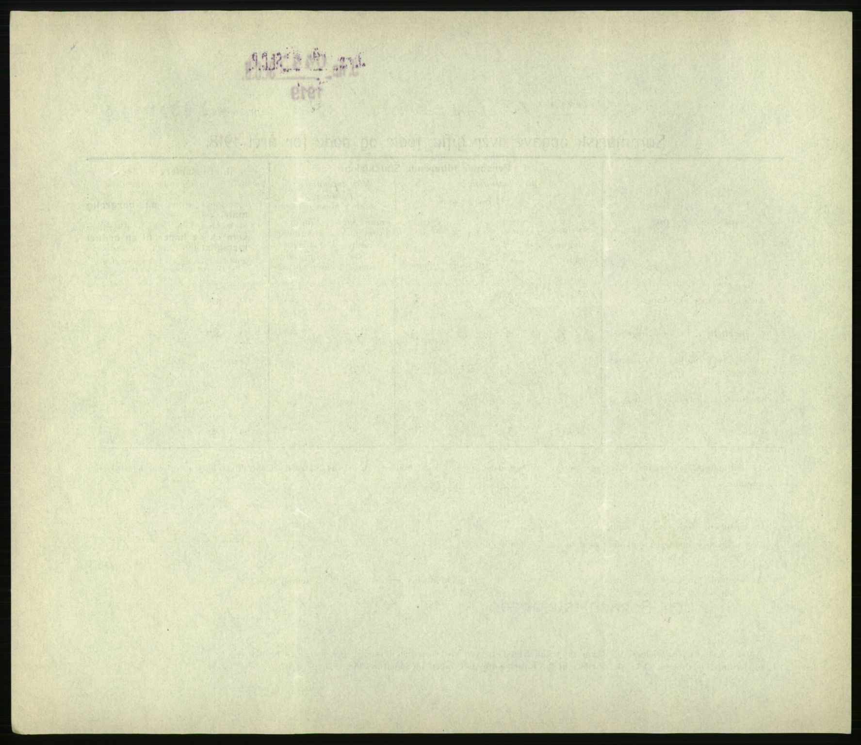 Statistisk sentralbyrå, Sosiodemografiske emner, Befolkning, AV/RA-S-2228/D/Df/Dfb/Dfbh/L0059: Summariske oppgaver over gifte, fødte og døde for hele landet., 1918, s. 926