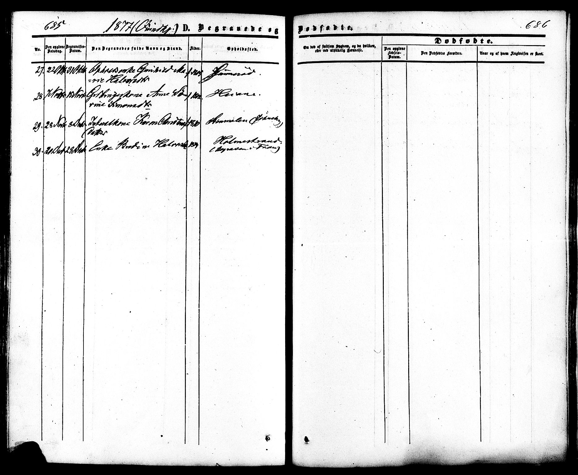 Ramnes kirkebøker, SAKO/A-314/F/Fa/L0006: Ministerialbok nr. I 6, 1862-1877, s. 685-686