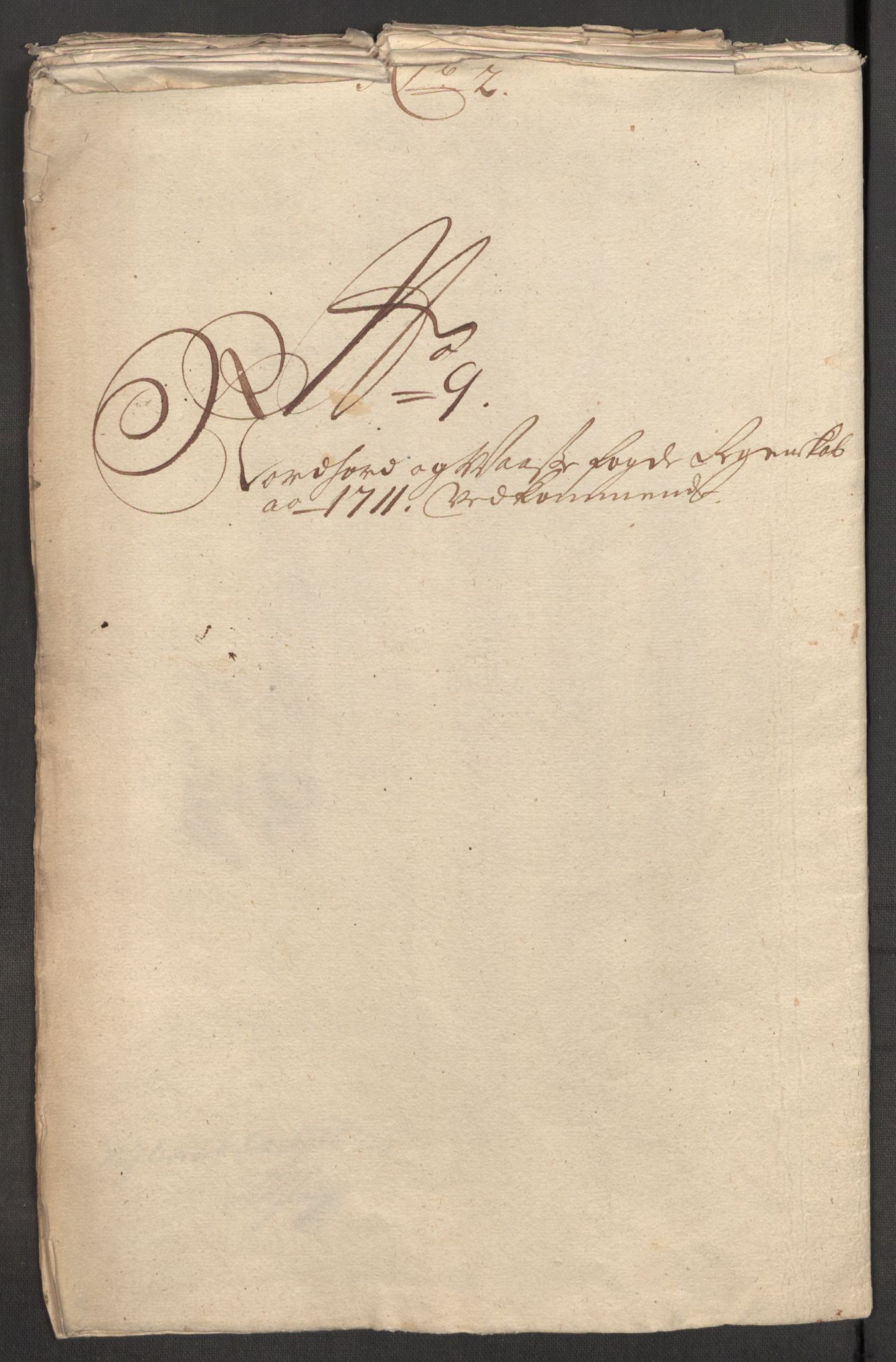 Rentekammeret inntil 1814, Reviderte regnskaper, Fogderegnskap, RA/EA-4092/R51/L3193: Fogderegnskap Nordhordland og Voss, 1711, s. 277