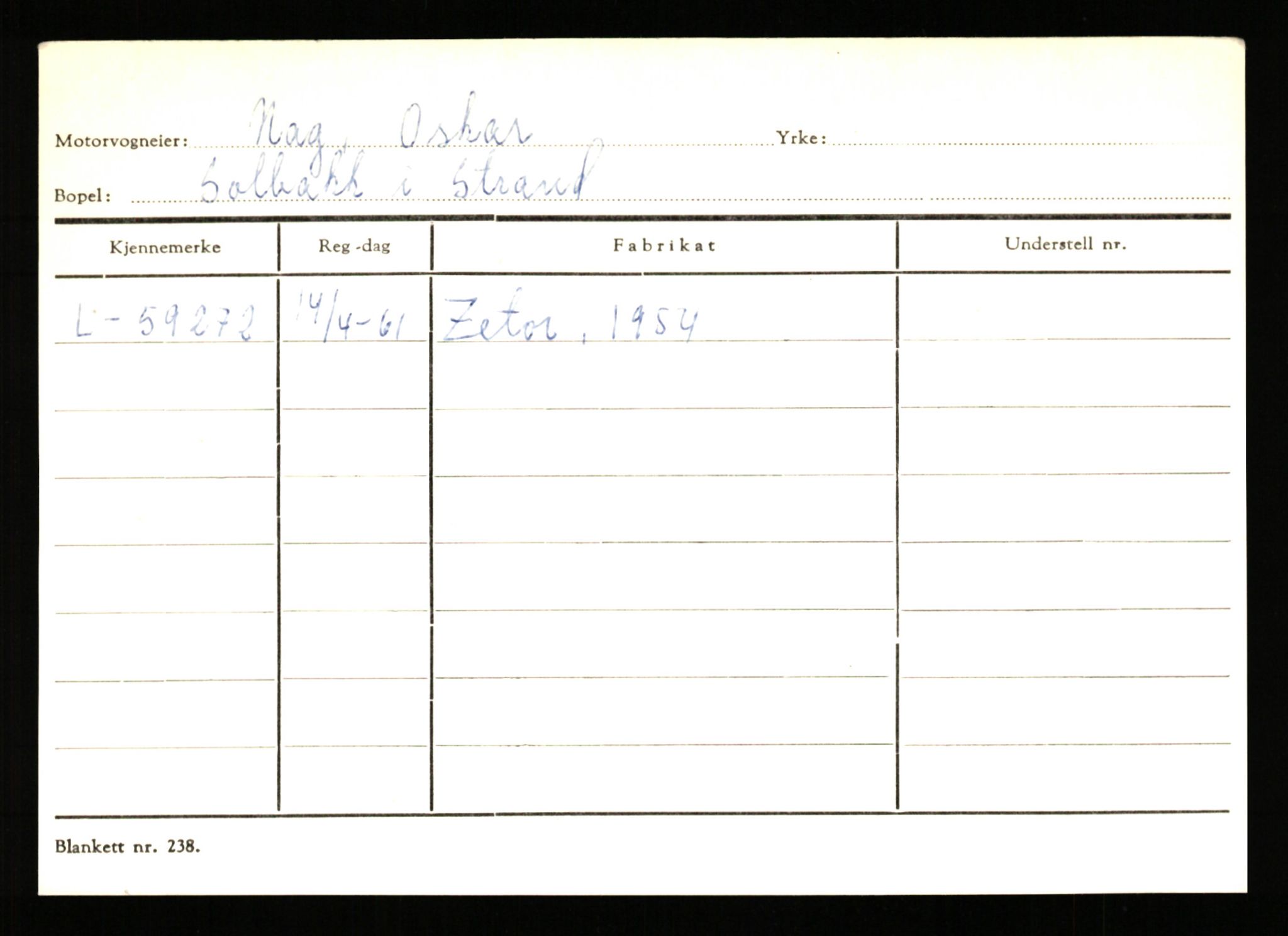 Stavanger trafikkstasjon, SAST/A-101942/0/H/L0026: Myhre - Nilsen J., 1930-1971, s. 1273