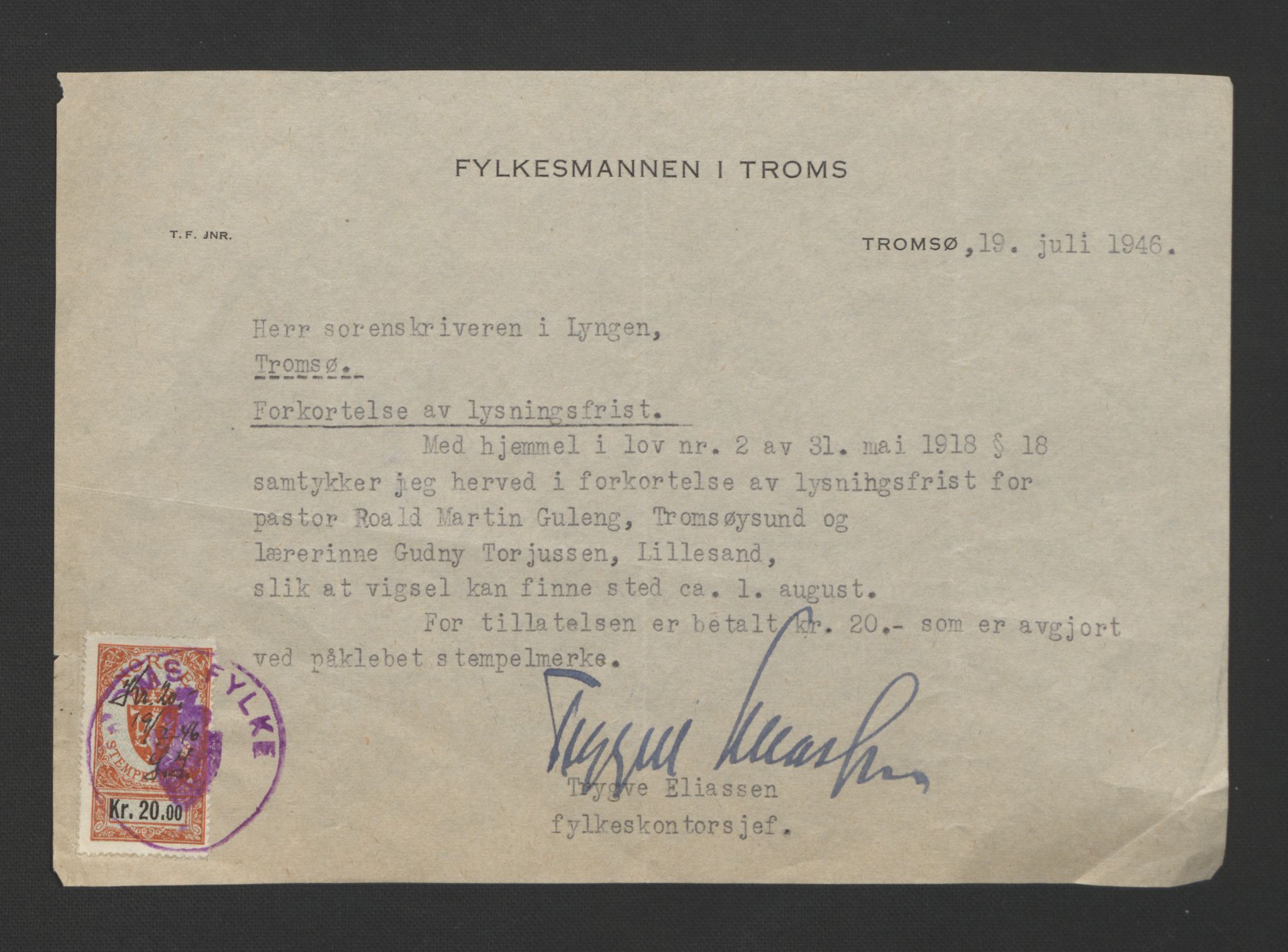Nedre Romerike sorenskriveri, SAO/A-10469/L/Lb/L0007: Vigselsbok - borgerlige vielser, 1946-1950