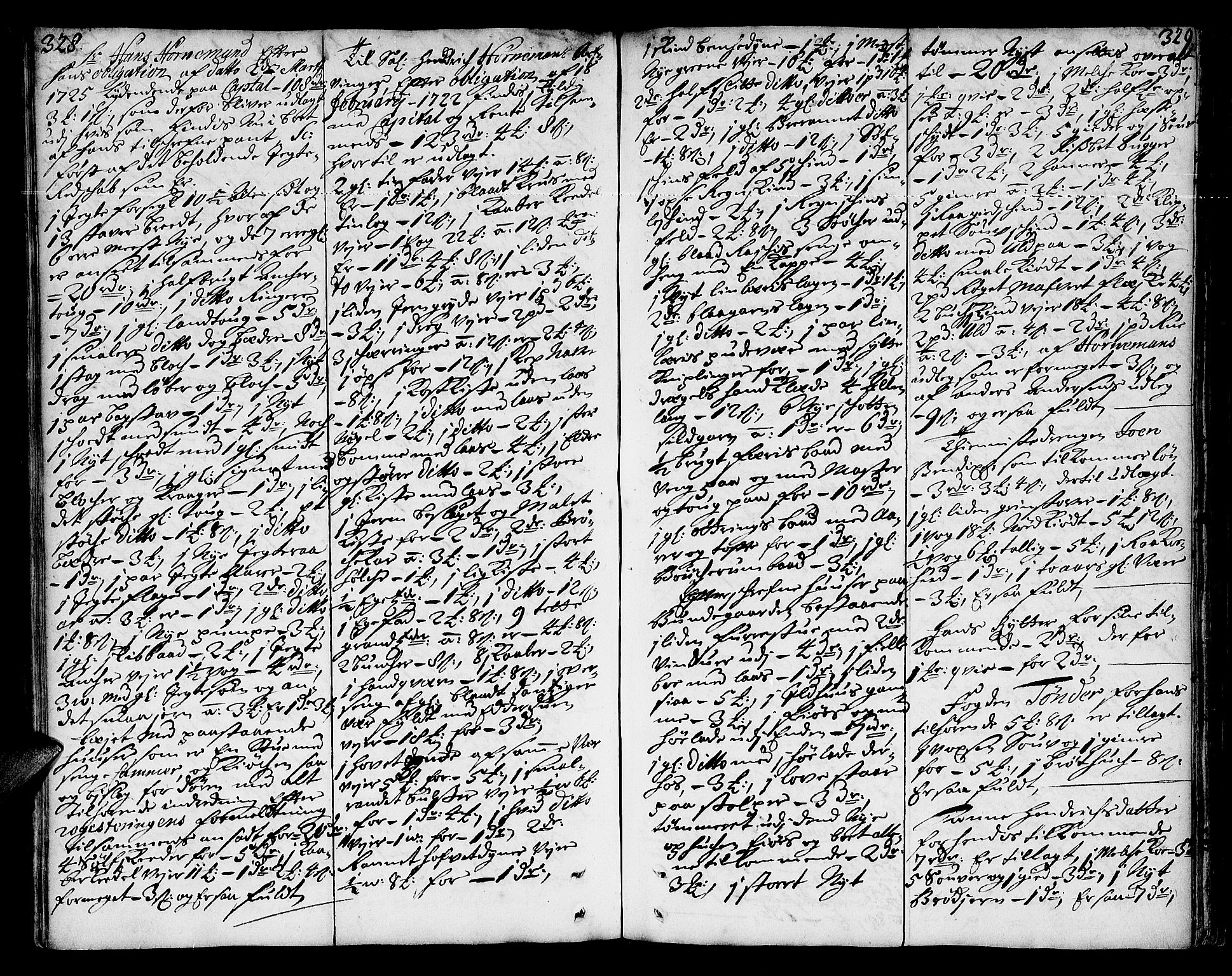 Sorenskriveren i Tromsø (-1755), SATØ/S-0262, 1713-1751, s. 328-329
