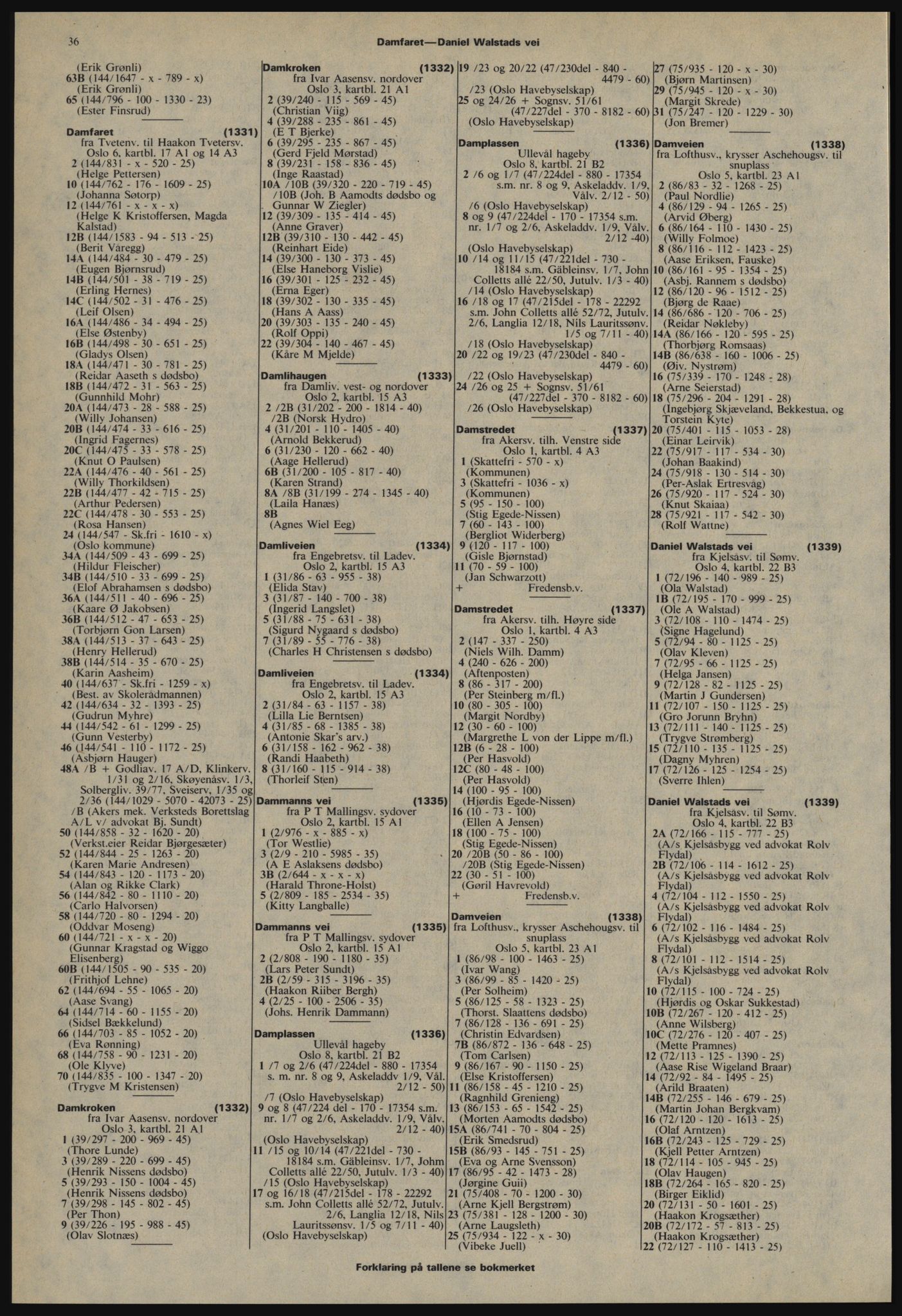 Kristiania/Oslo adressebok, PUBL/-, 1978-1979, s. 36