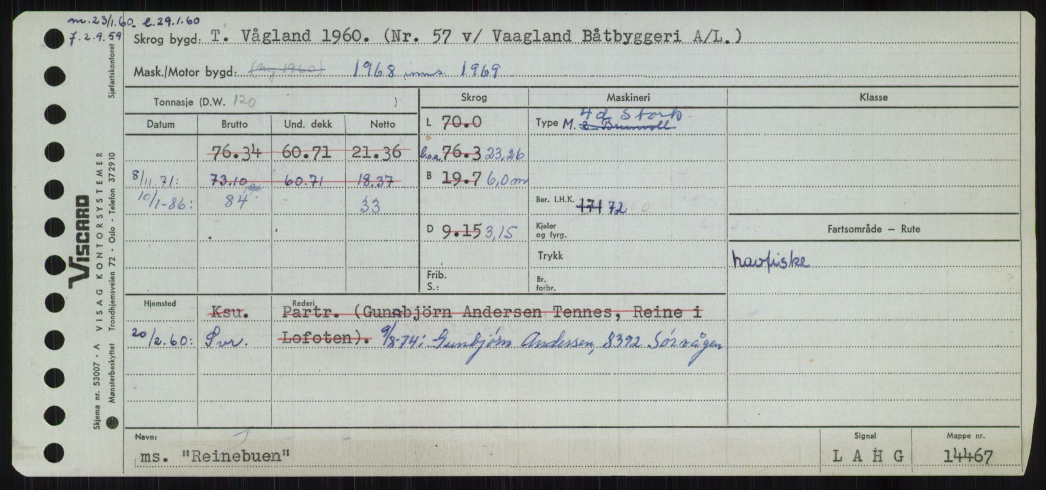 Sjøfartsdirektoratet med forløpere, Skipsmålingen, AV/RA-S-1627/H/Ha/L0004/0002: Fartøy, Mas-R / Fartøy, Odin-R, s. 597