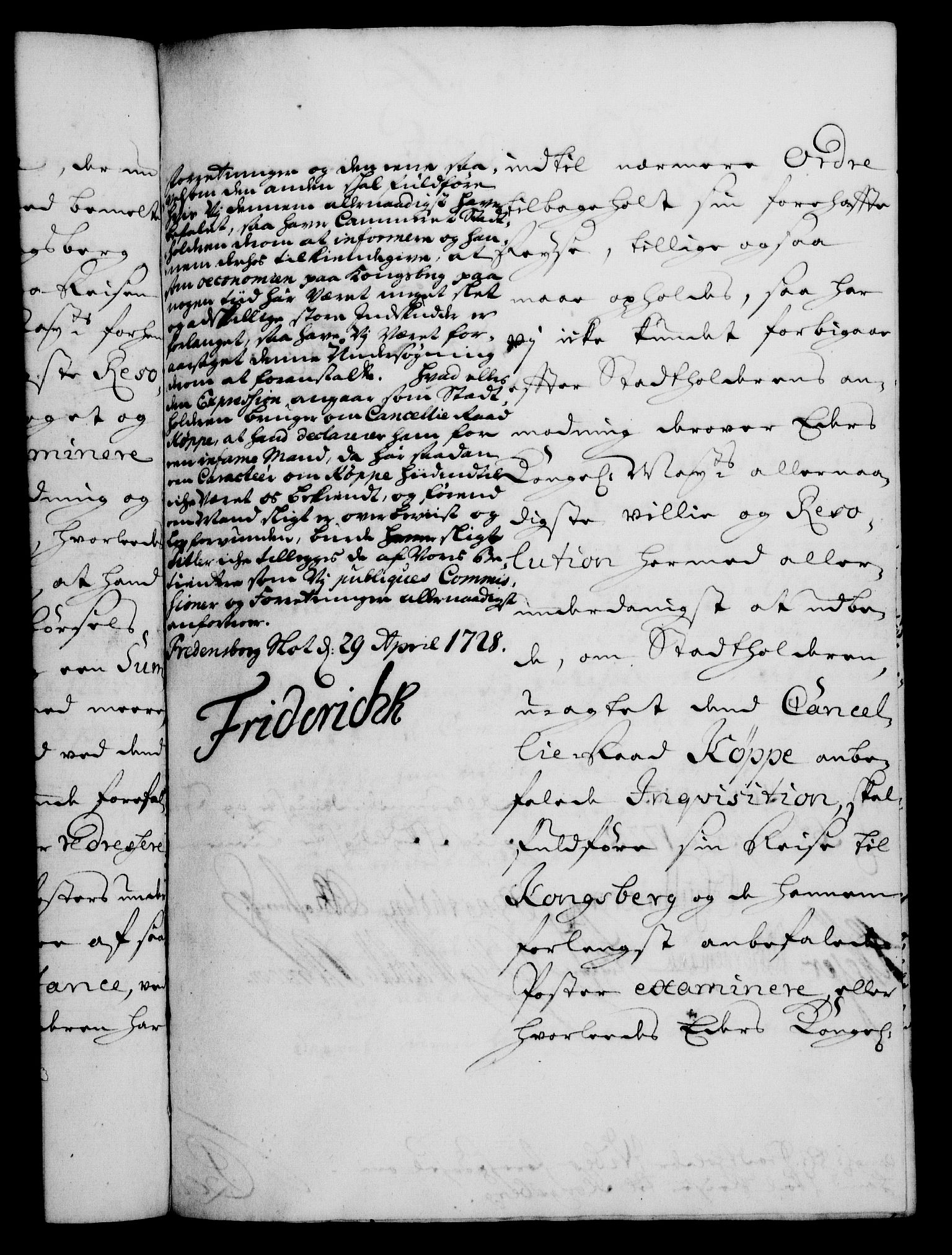 Rentekammeret, Kammerkanselliet, RA/EA-3111/G/Gf/Gfa/L0011: Norsk relasjons- og resolusjonsprotokoll (merket RK 52.11), 1728, s. 291