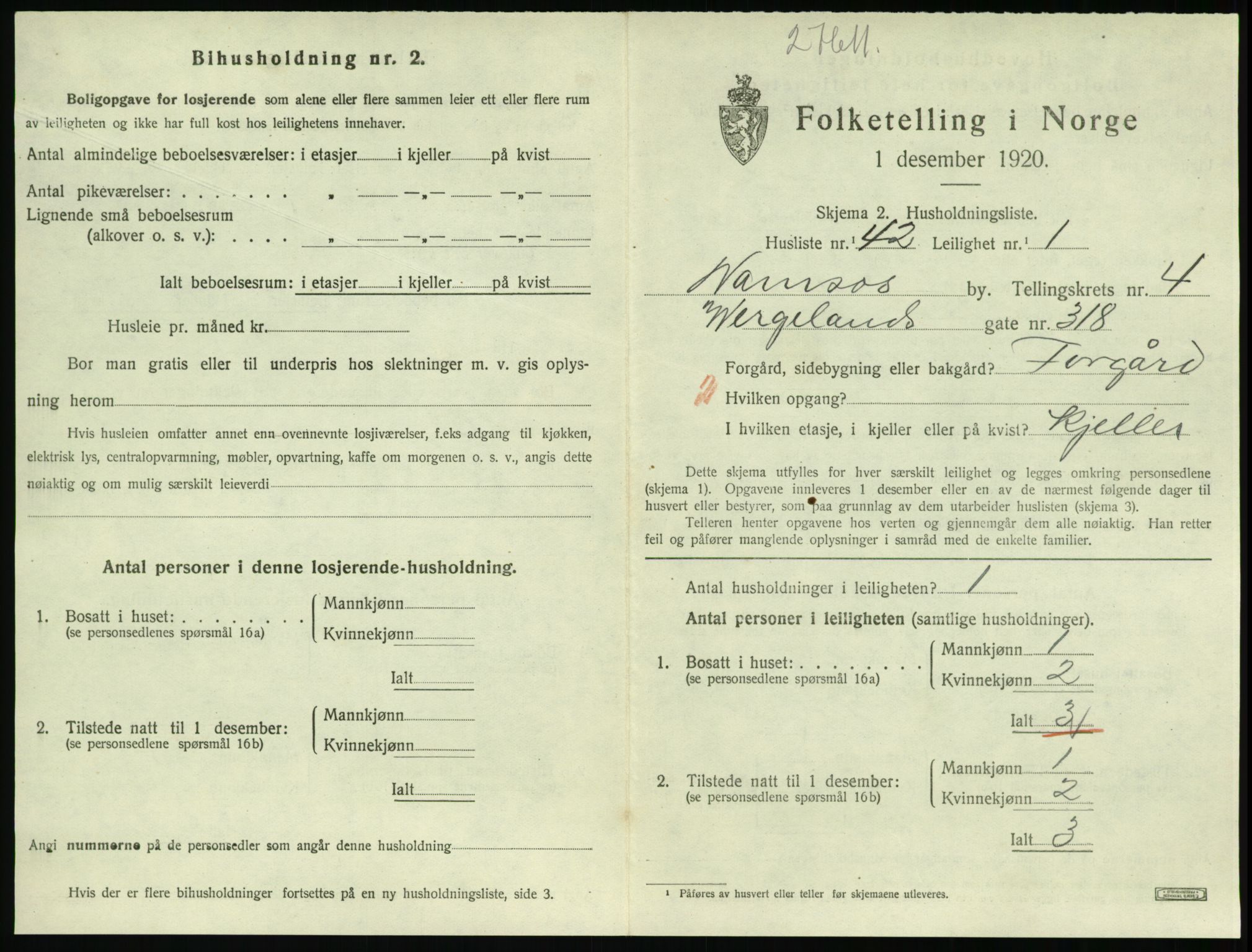 SAT, Folketelling 1920 for 1703 Namsos ladested, 1920, s. 1557