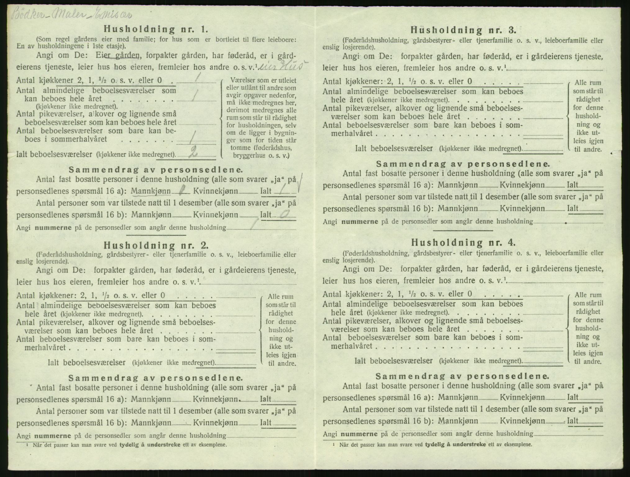 SAT, Folketelling 1920 for 1542 Eresfjord og Vistdal herred, 1920, s. 94