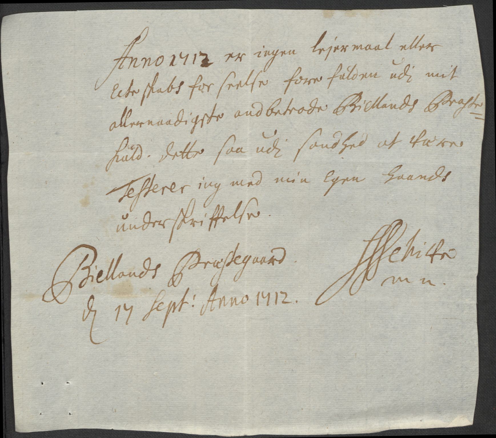 Rentekammeret inntil 1814, Reviderte regnskaper, Fogderegnskap, RA/EA-4092/R43/L2555: Fogderegnskap Lista og Mandal, 1712, s. 184