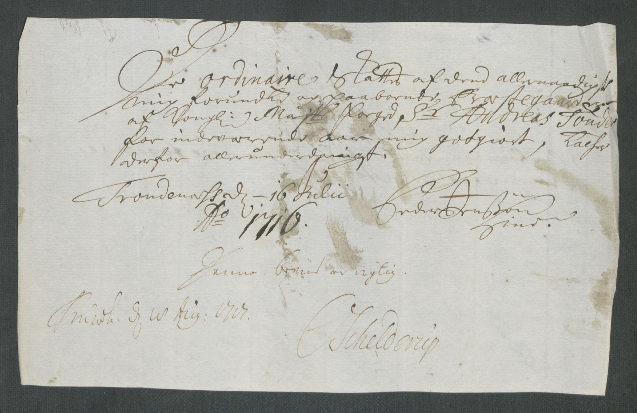 Rentekammeret inntil 1814, Reviderte regnskaper, Fogderegnskap, AV/RA-EA-4092/R68/L4762: Fogderegnskap Senja og Troms, 1716, s. 344